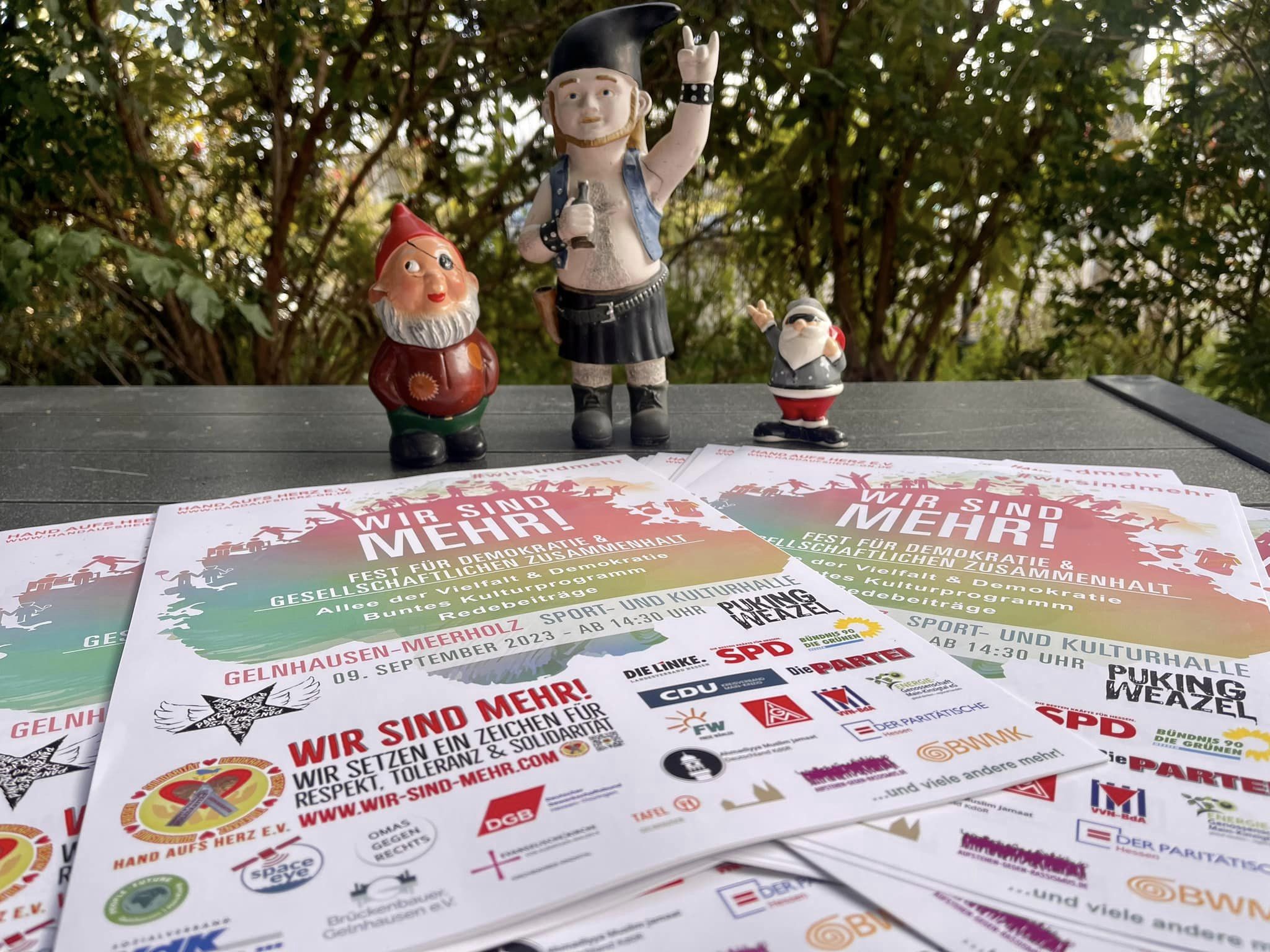 Mit Musik und Engagement gegen Rechts: Der Verein „Hand aufs Herz“ veranstaltet am Samstag eine Protestkundgebung gegen den AfD-Landtagswahlauftakt in Hessen.