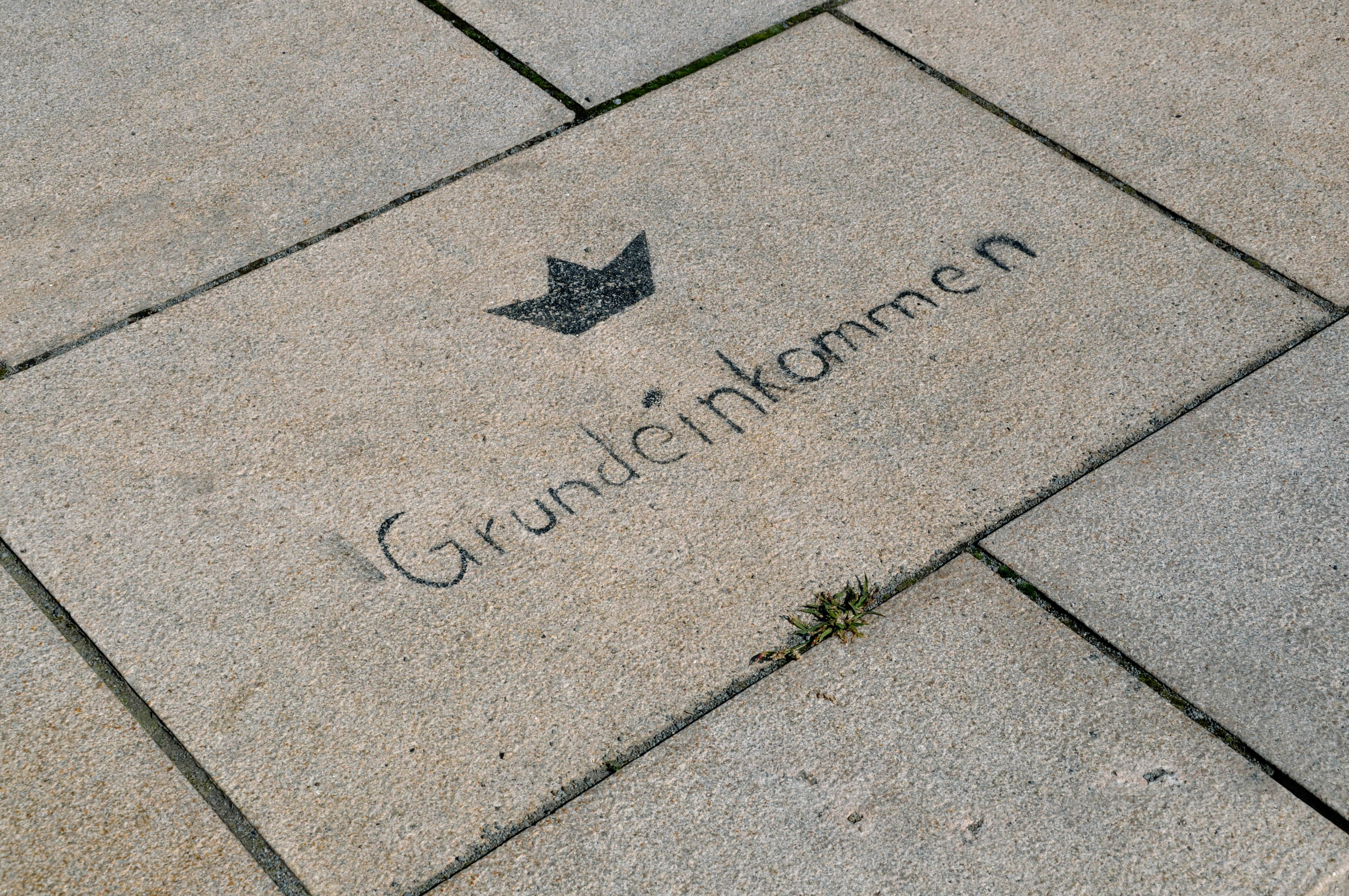 Kreative Werbung für das bedingungslose Grundeinkommen