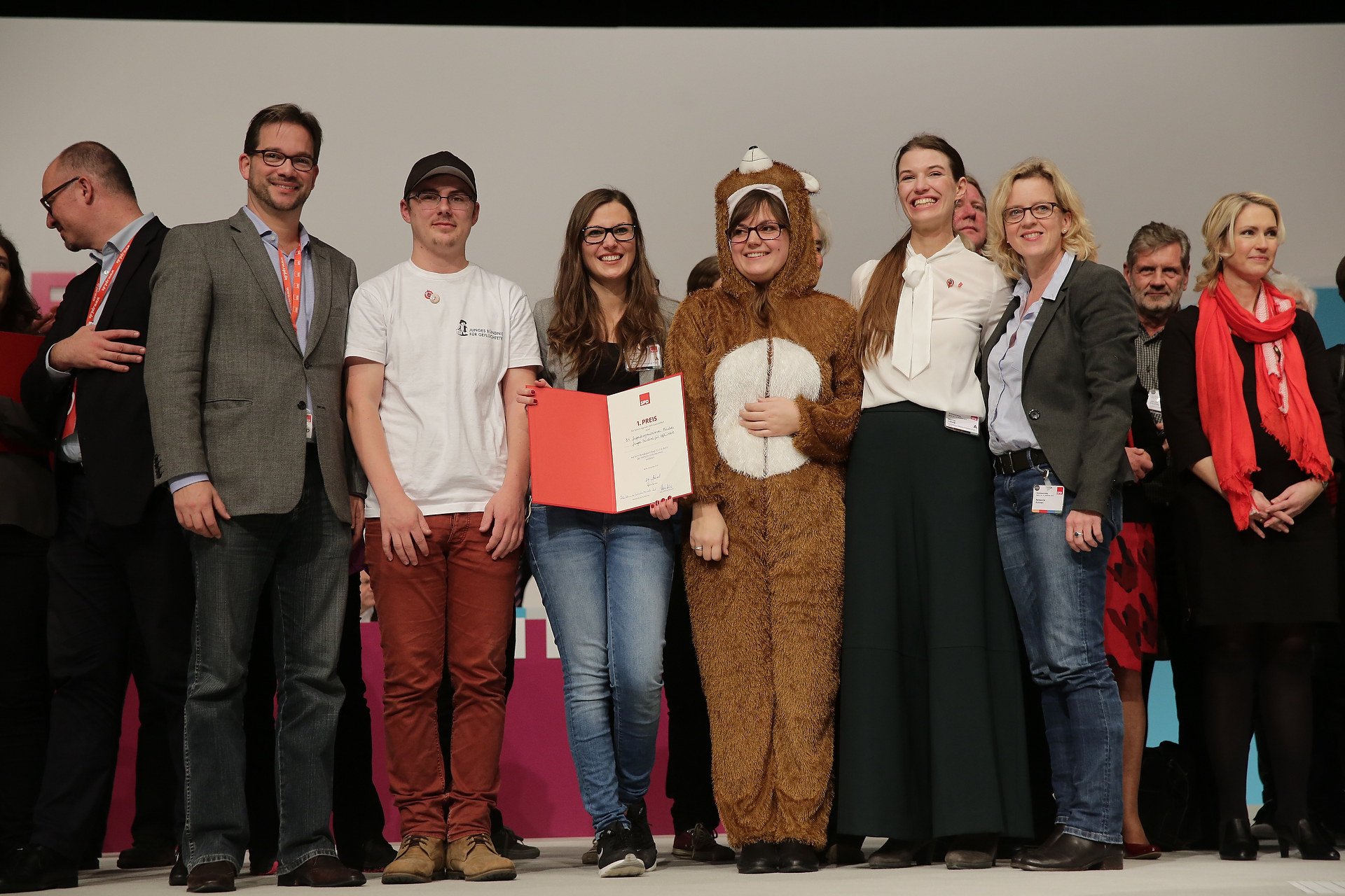 Dröscherpreis 2015: Gewinner des ersten Preises war das Junge Bündnis für Geflüchtete München