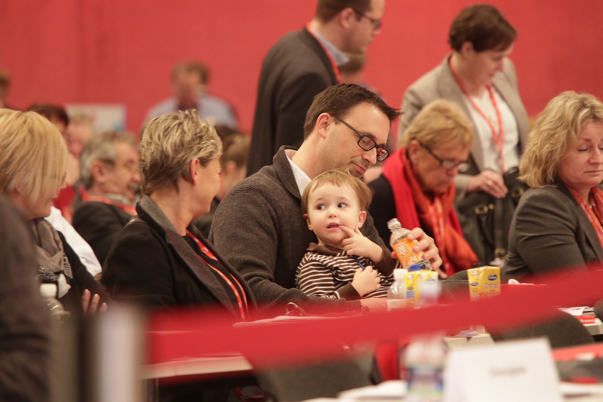Delegierte des SPD-Parteitags