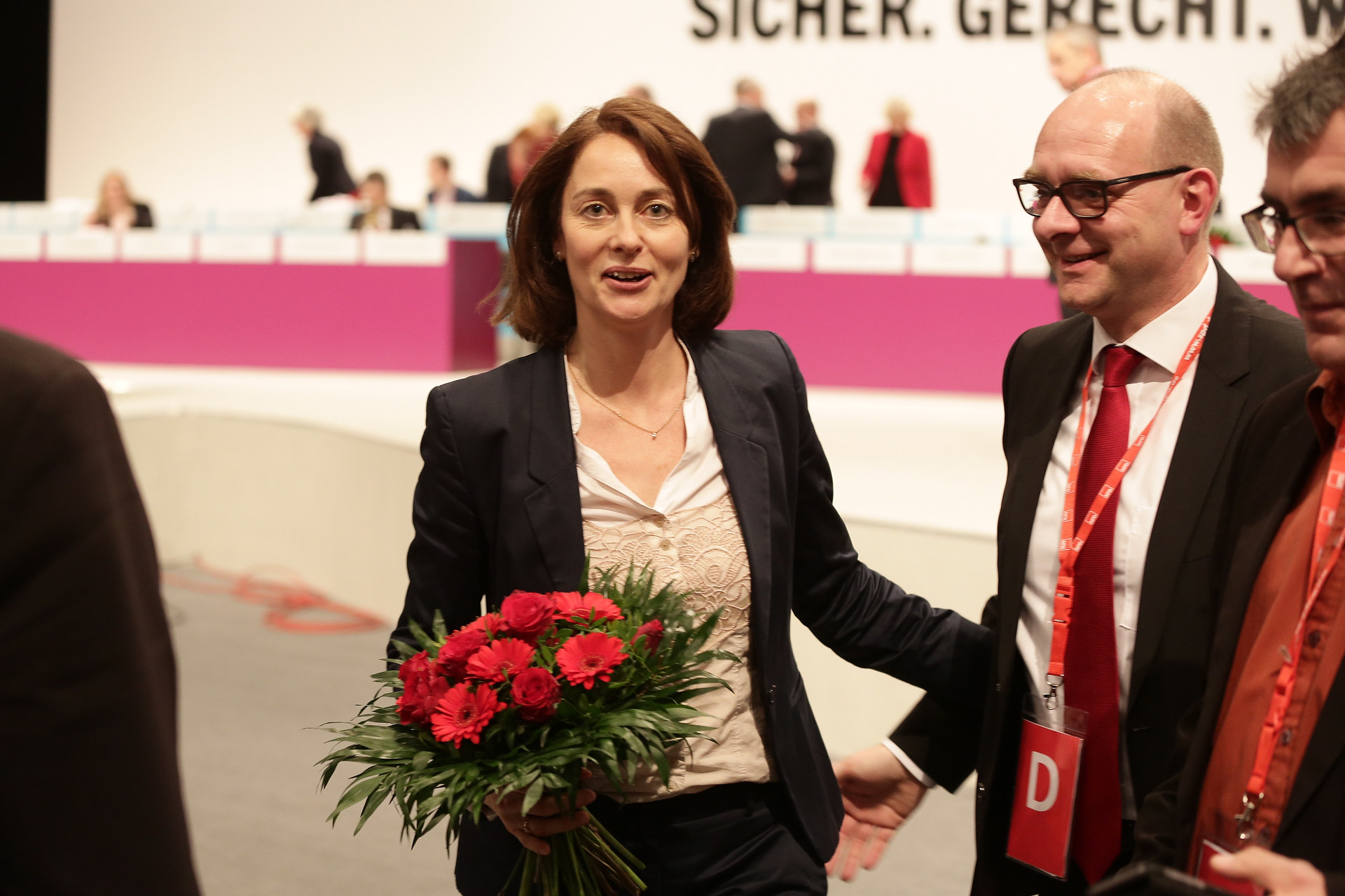 Neue Generalsekretärin der SPD: Katarina Barley erhält 93 Prozent Zustimmung der Delegierten des Bundesparteitags