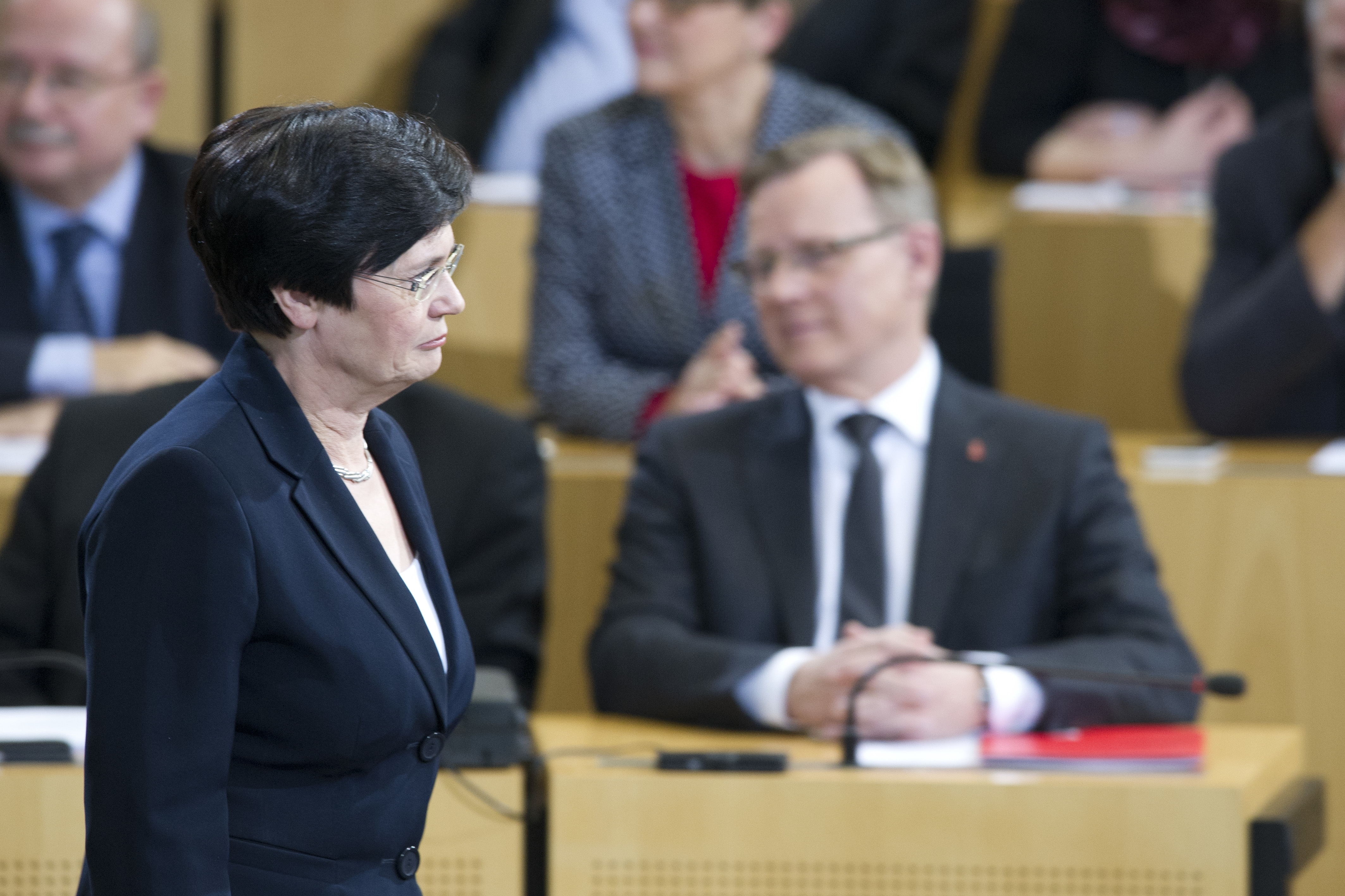 Linken-Chef Bodo Ramelow hat die ehemalige CDU-Ministerpräsidentin Christine Lieberknecht für eine Übergangsregierung vorgeschlagen.