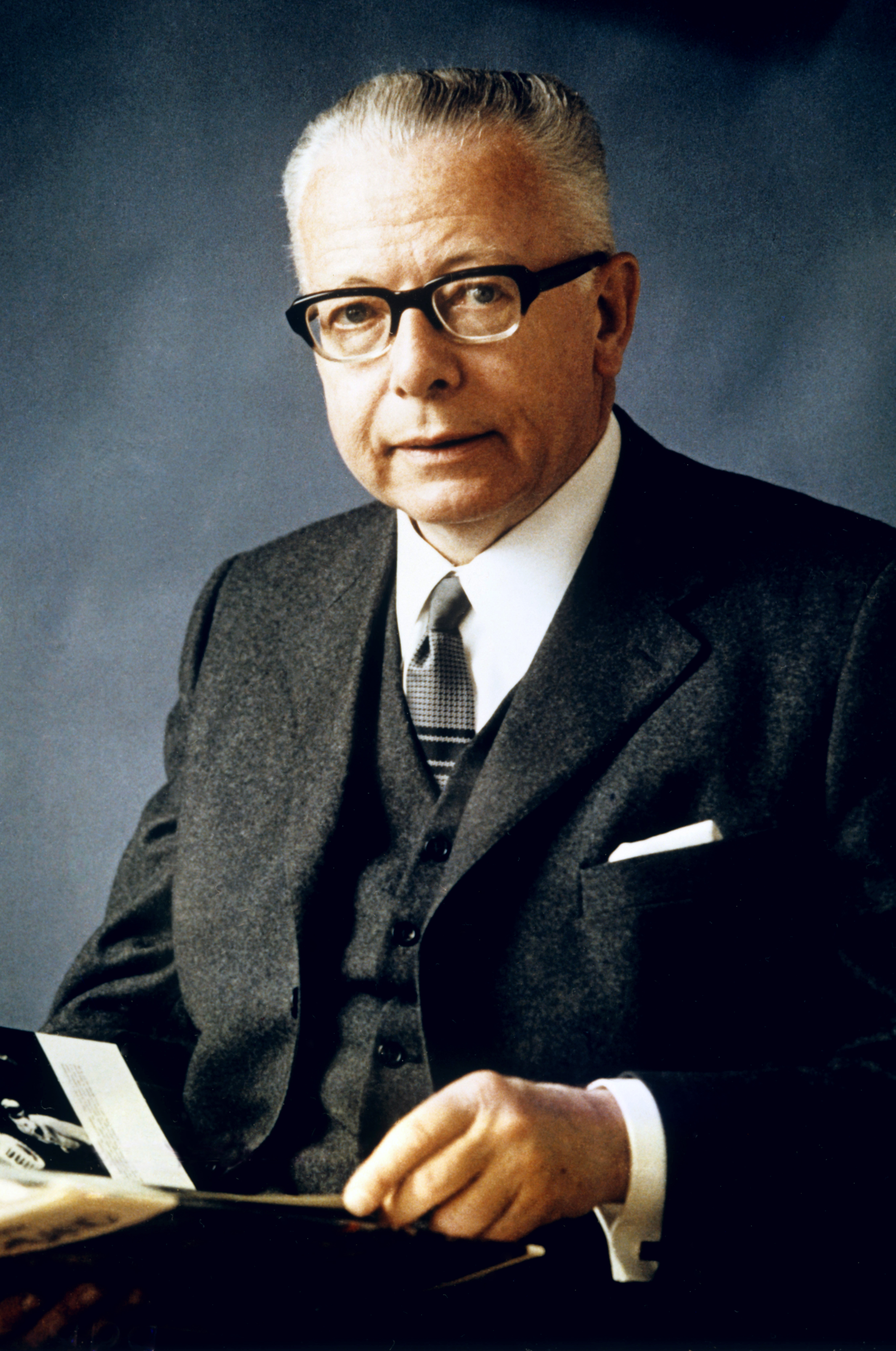 Gustav Heinemann, der erste sozialdemokratische Bundespräsident Deutschlands