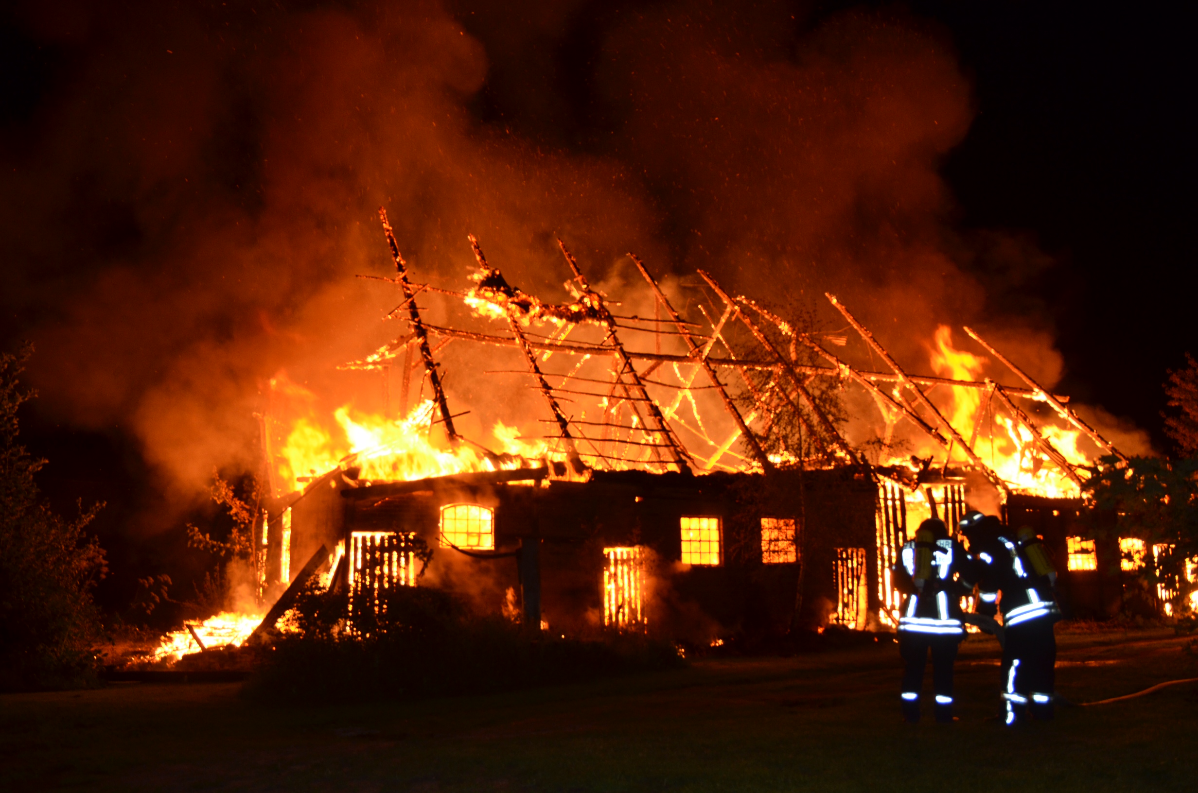 Brandstiftung in Jamel