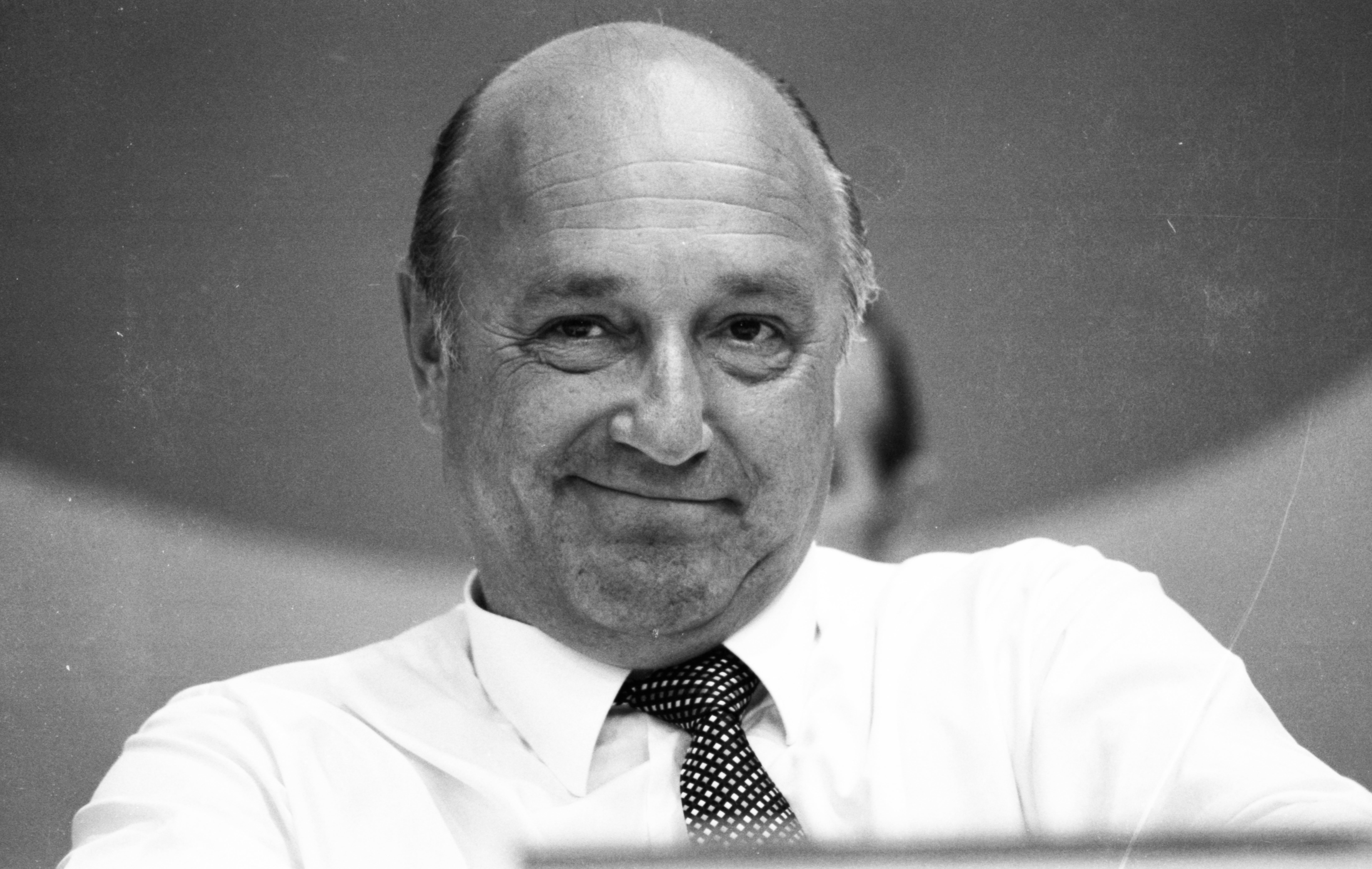 Herbert Ehrenberg auf dem SPD-Wahlparteitag 1980 in Essen