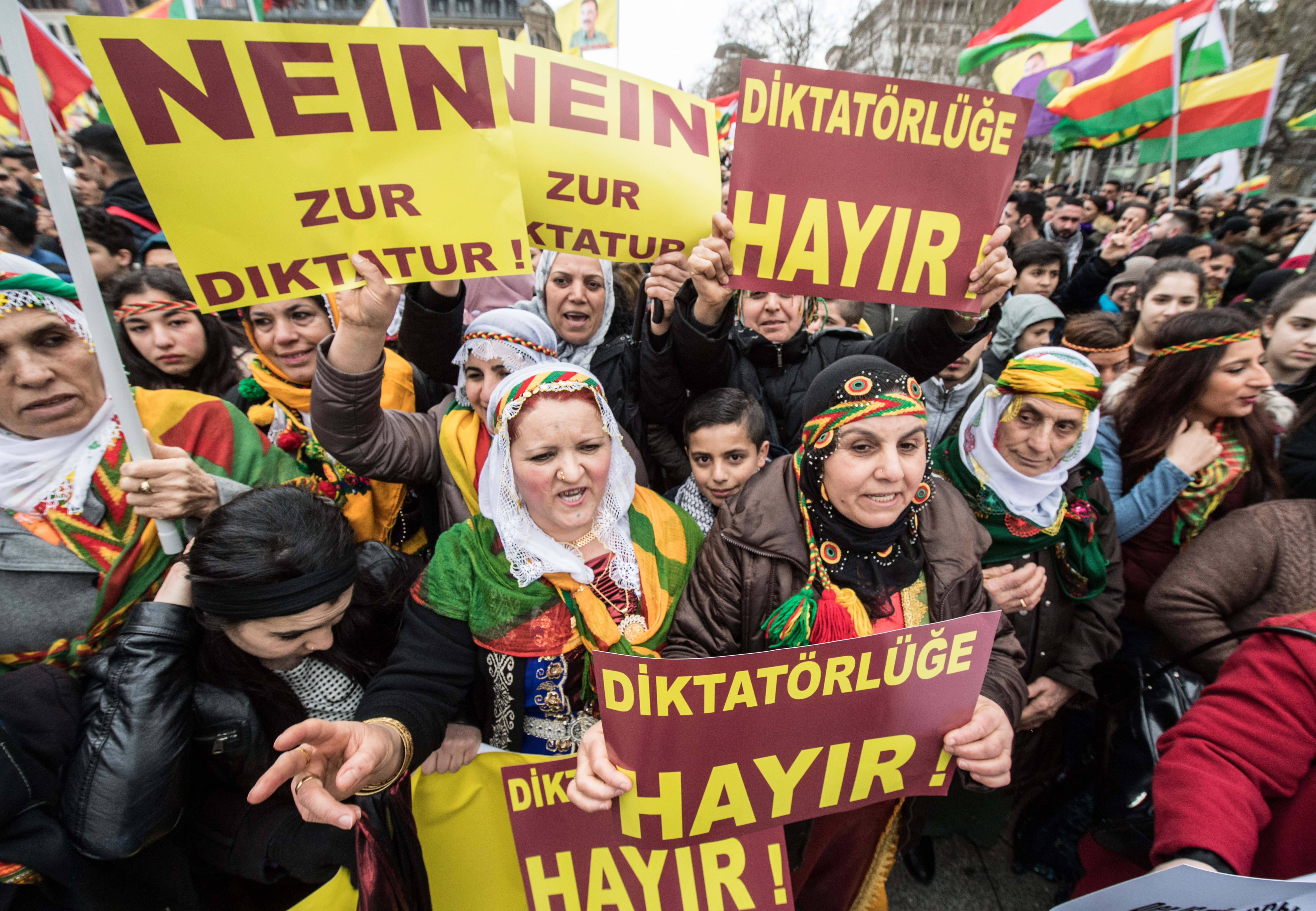Newroz-Demo Kurden