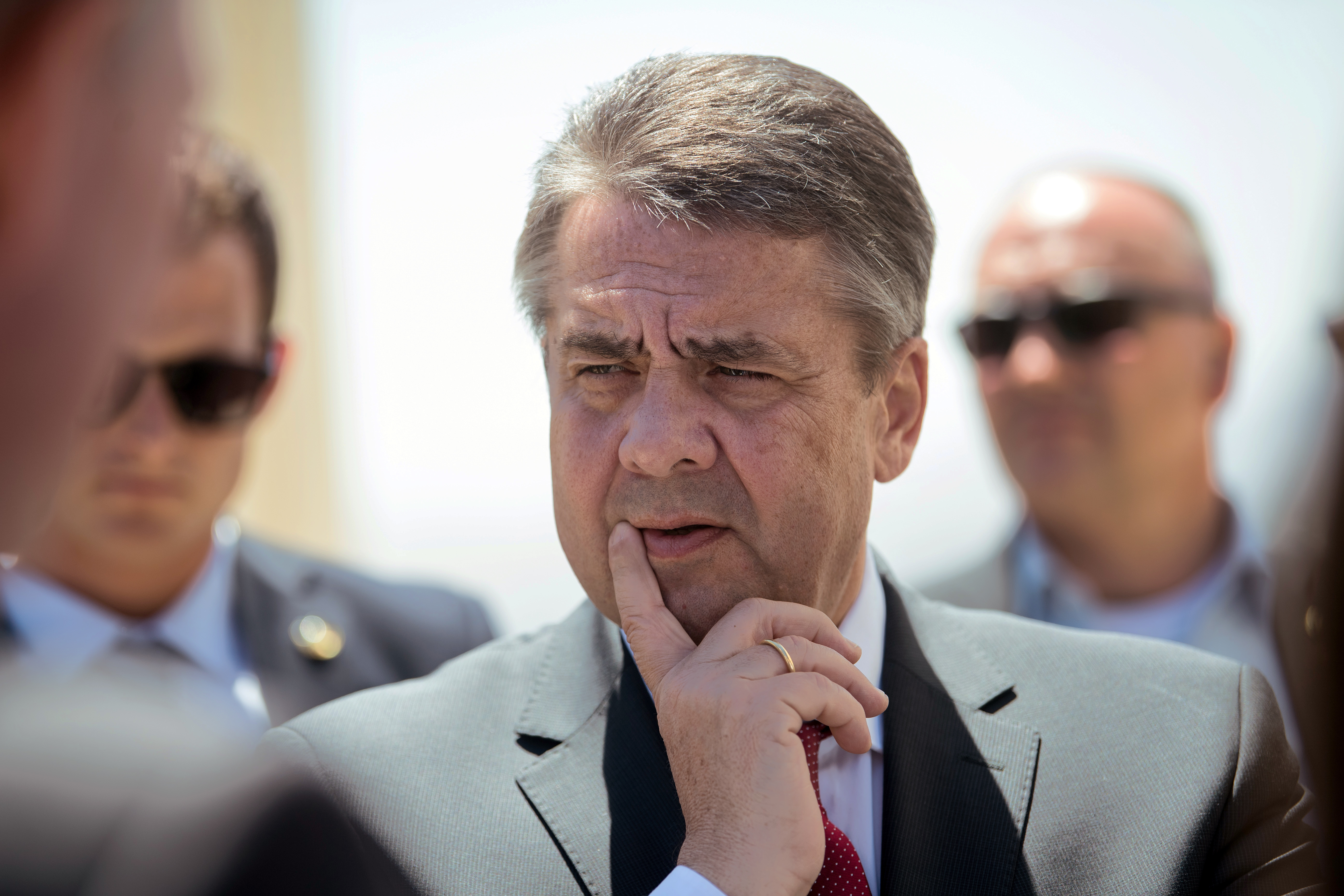 Sigmar Gabriel in Israel: Der Außenminister bemüht sich um einen umfassenden Dialog.