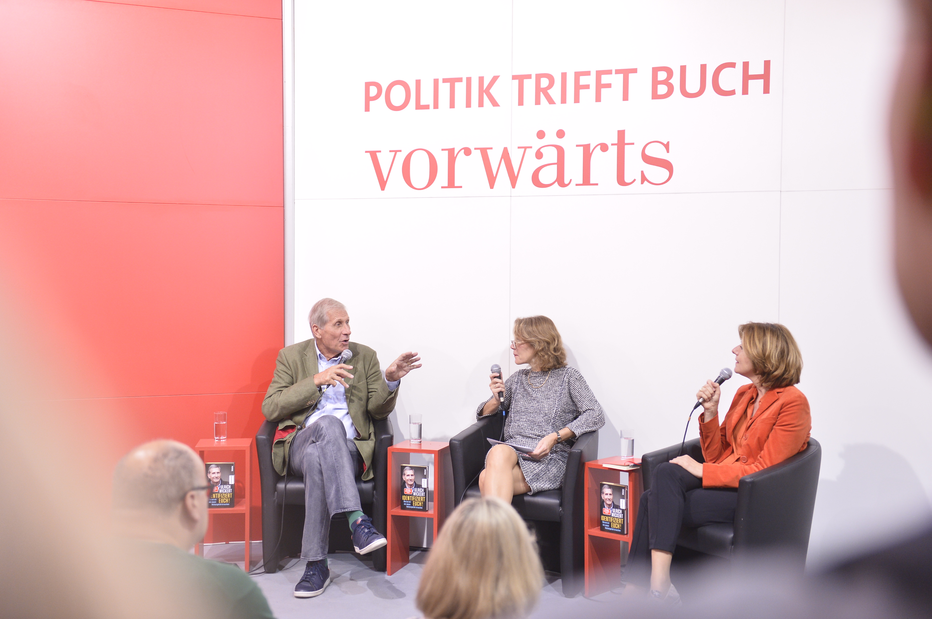 Malu Dreyer und Ulrich Wickert auf der Buchmesse: „Der Heimatbegriff und Identifikation mit Deutschland werden gebraucht.“