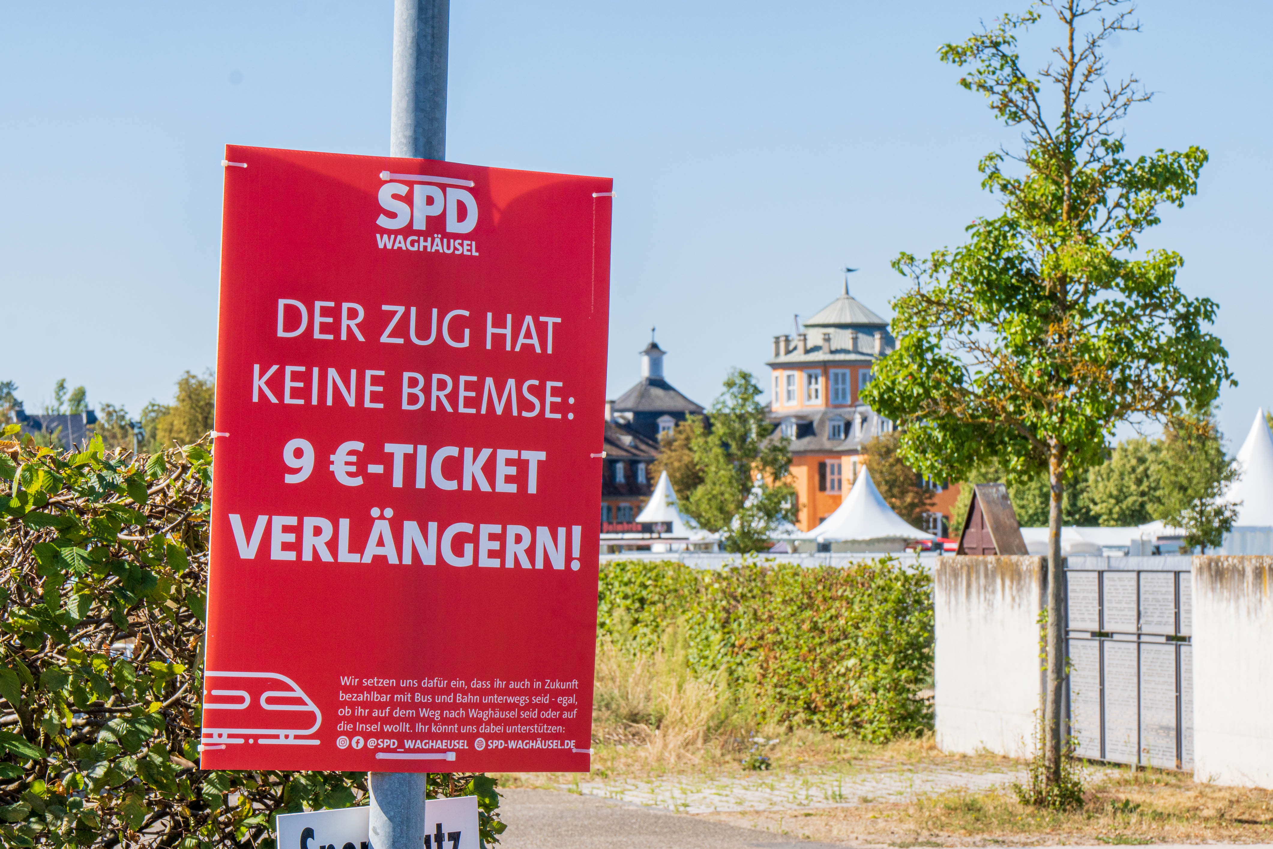 Fordern eine Verlängerung des 9-Euro-Tickets: Die SPD Waghäusel.