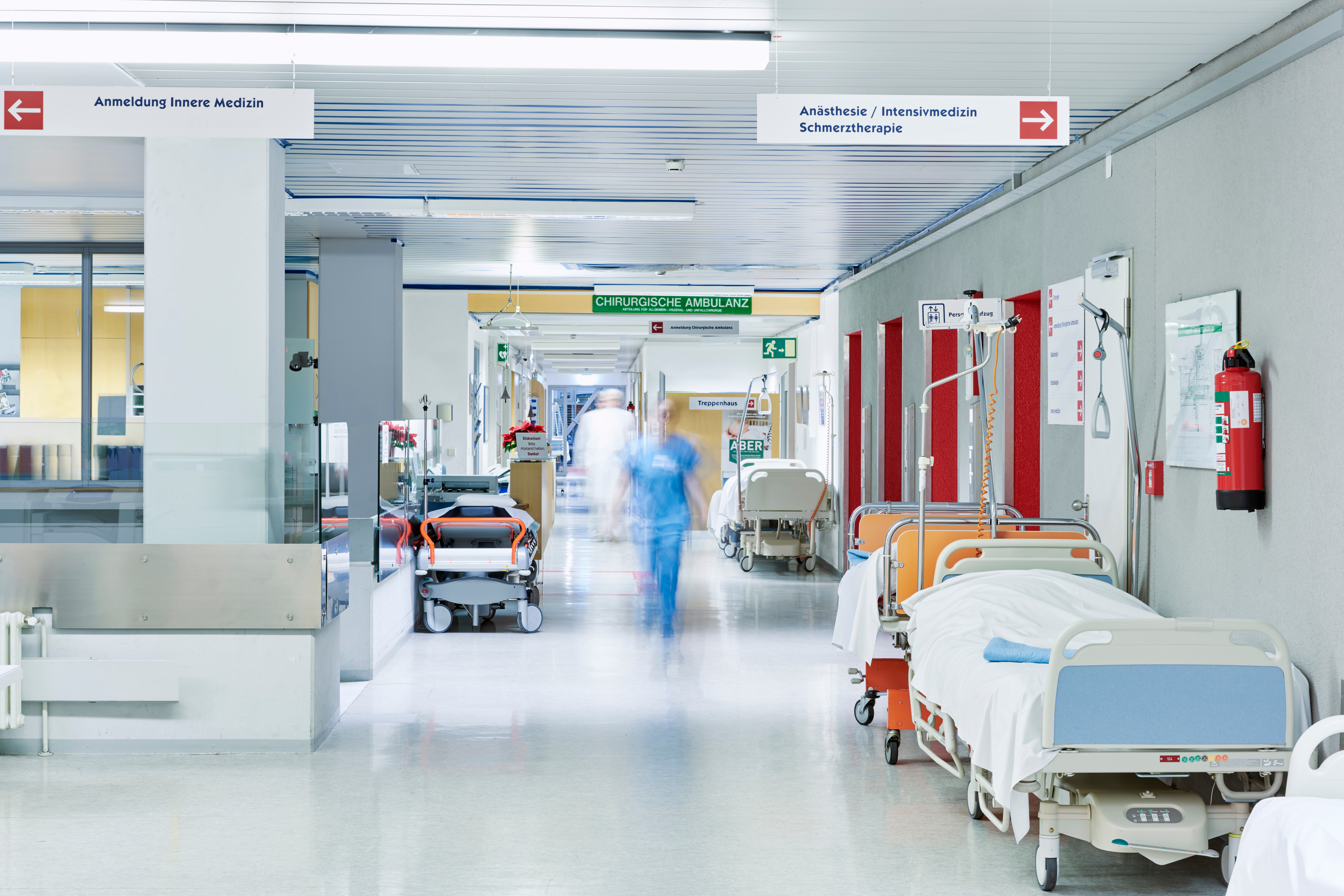 Die Krankenhäuser erhalten künftig eine Vorhaltevergütung 