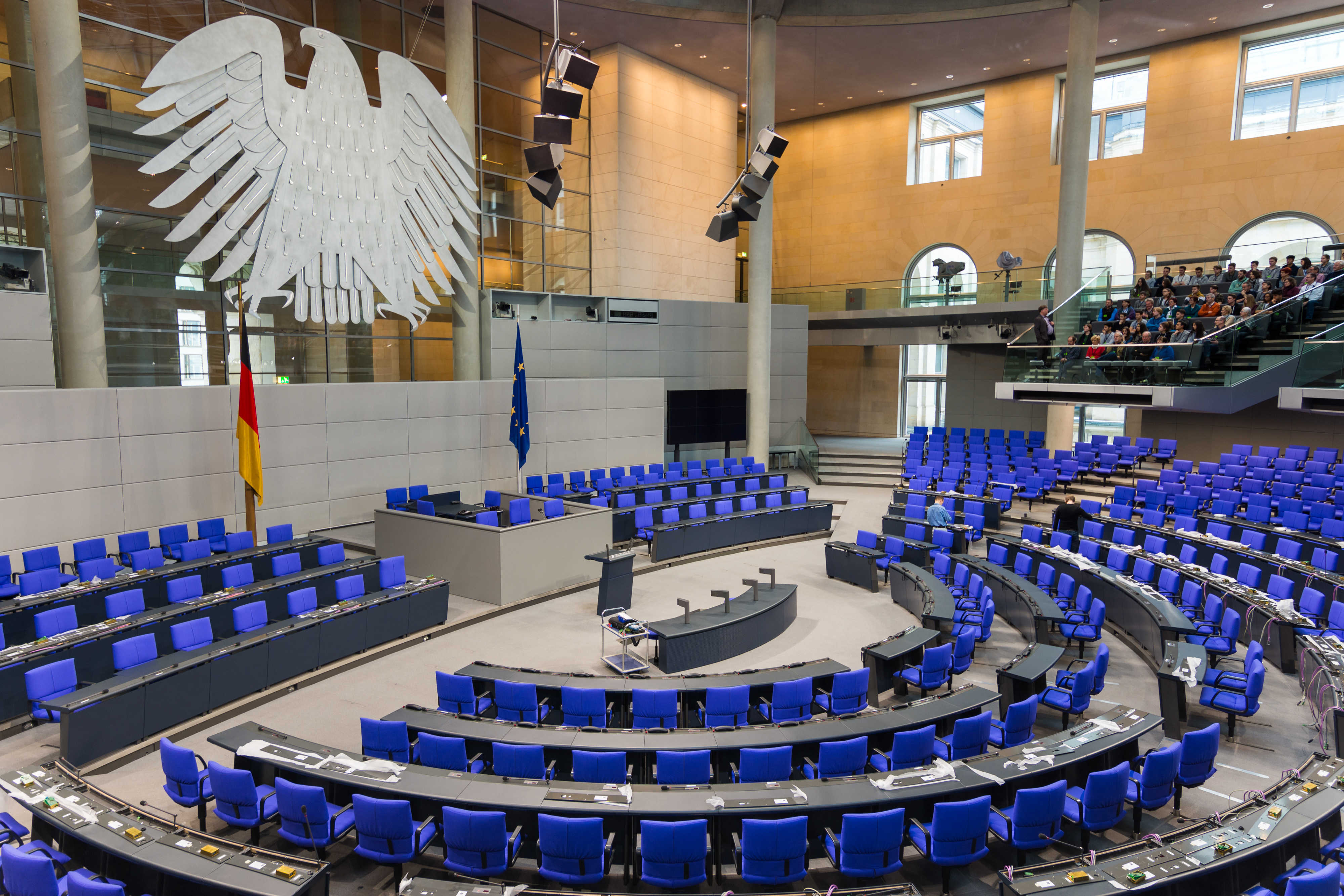 Mir einer Reform des Wahlrechts möchte die Ampel-Koalition den Bundestag verkleinern.