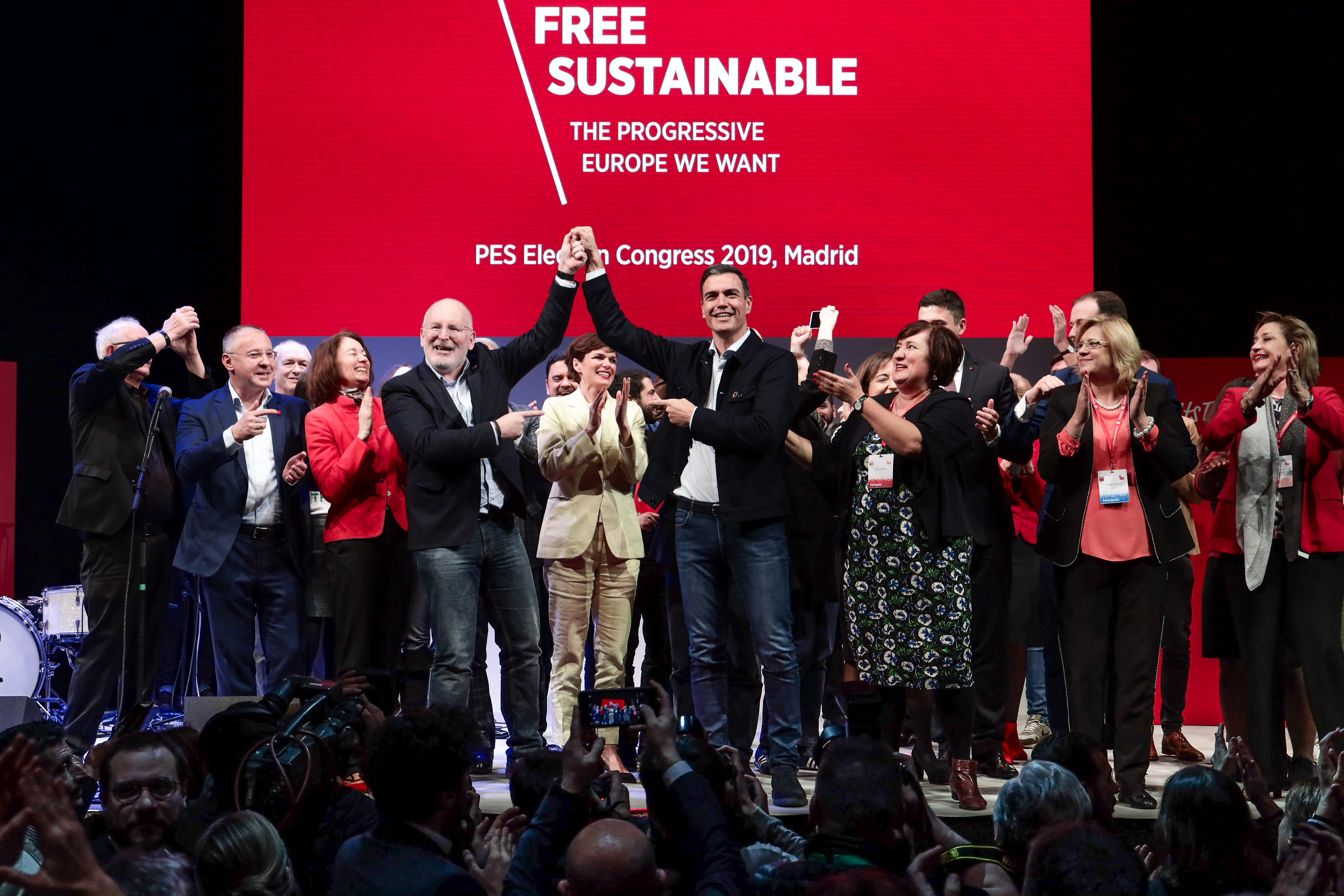 Startschuss für den Europawahlkampf: In Madrid hat die SPE am Samstag ihr Wahlprogramm beschlossen.