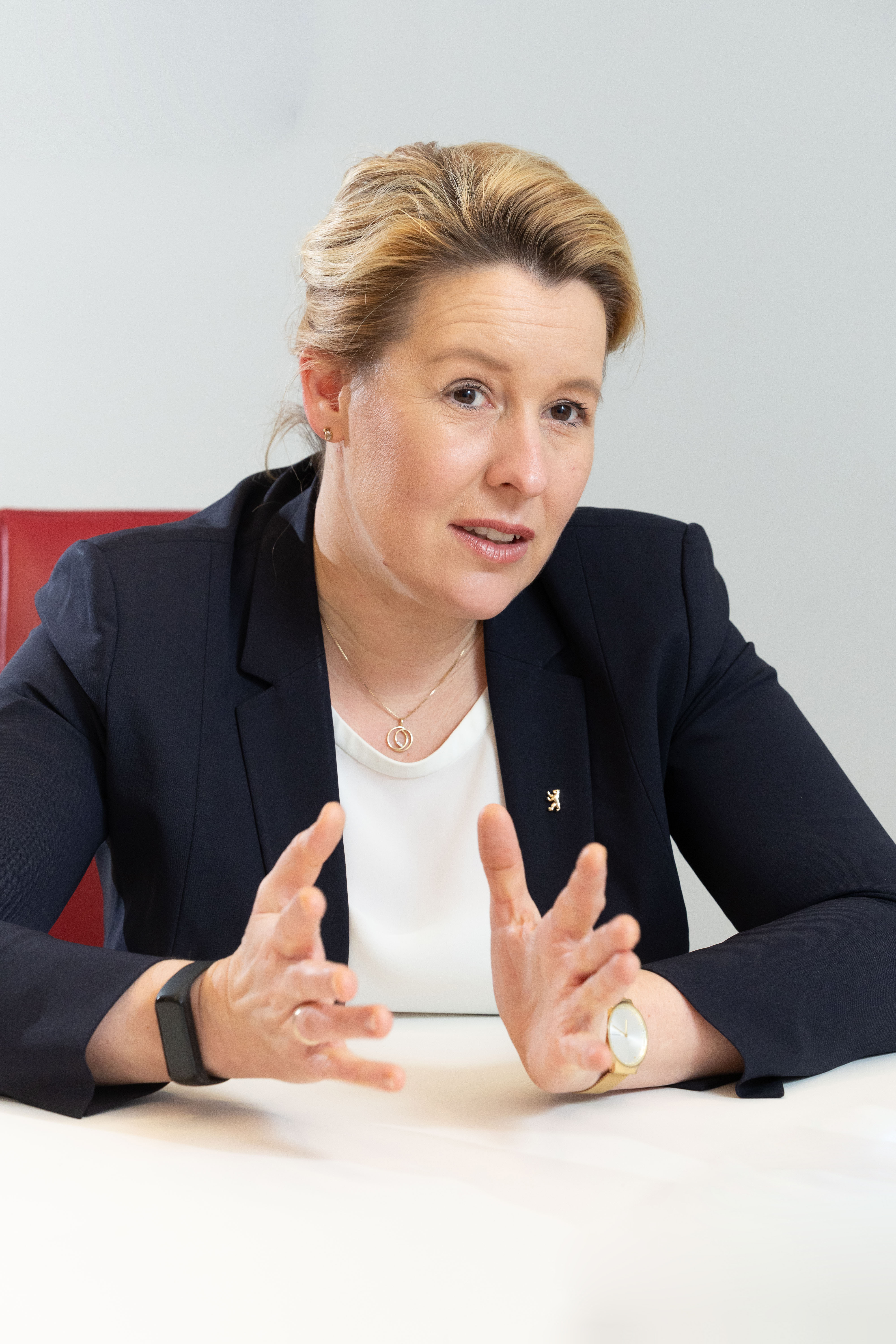 Berlins Regierende Bürgermeisterin Franziska Giffey: Als Sozialdemokraten haben wir die ganze Stadt im Blick und nicht nur einzelne Gruppen.