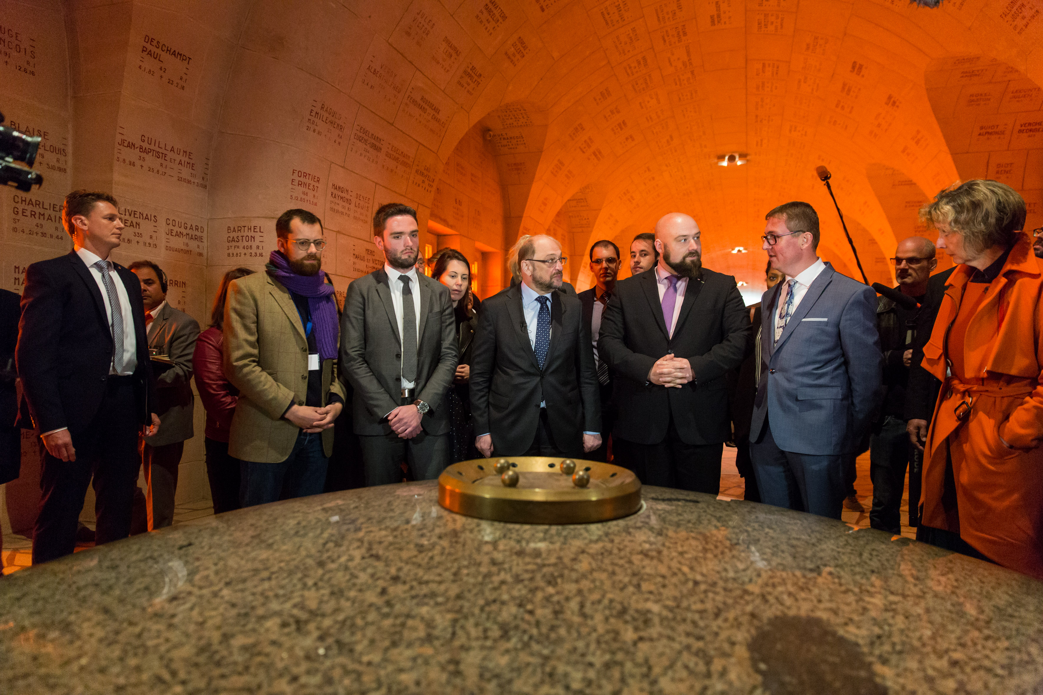 Martin Schulz in Verdun