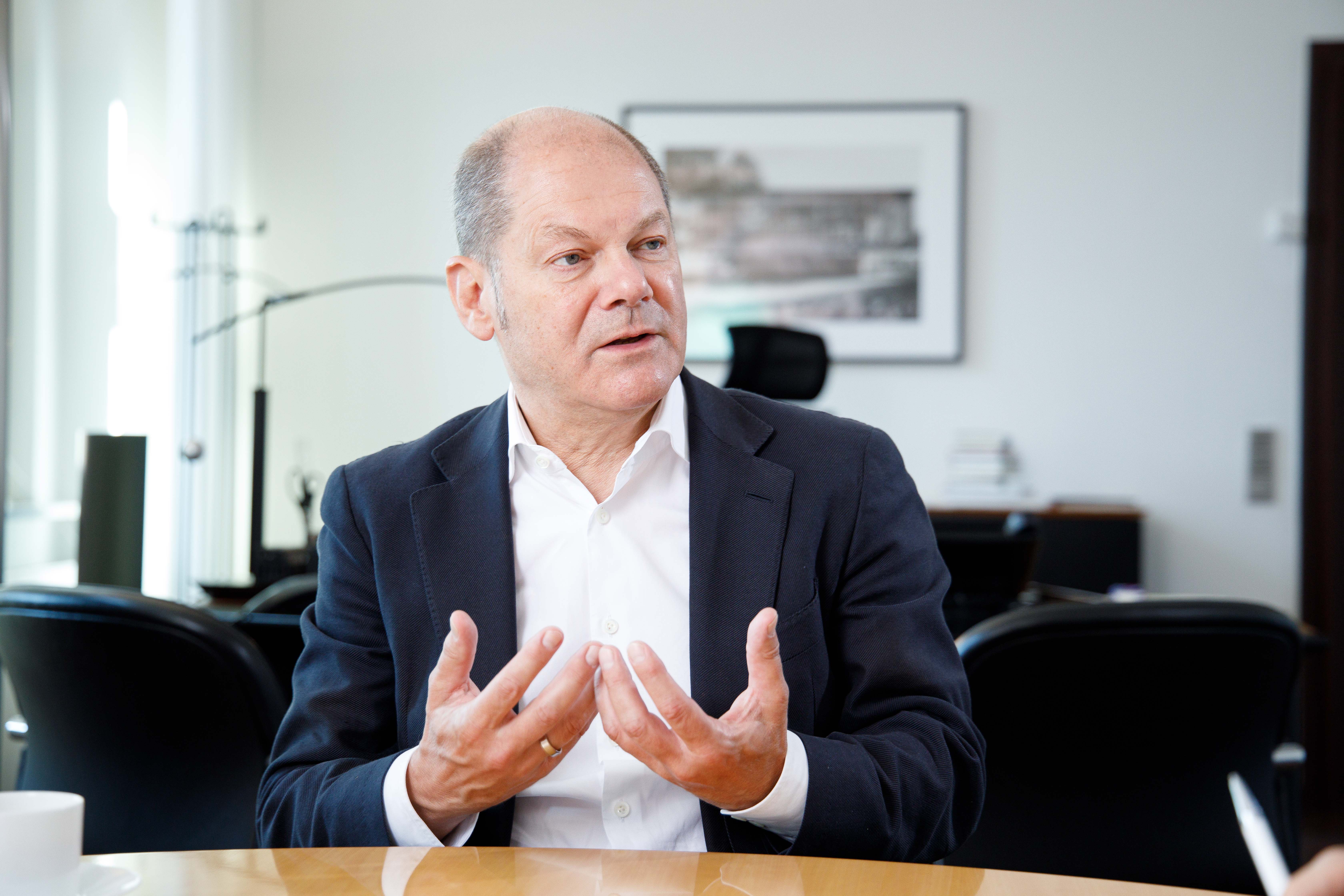 Olaf Scholz steht zur Schuldenbremse