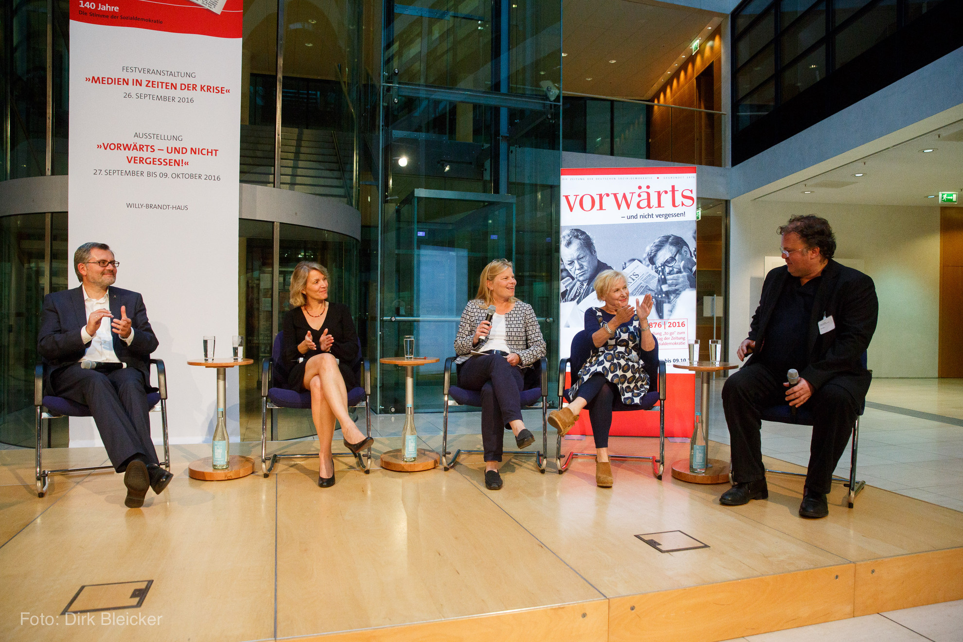 Podiumsdiskussion zu 140 Jahre vorwärts