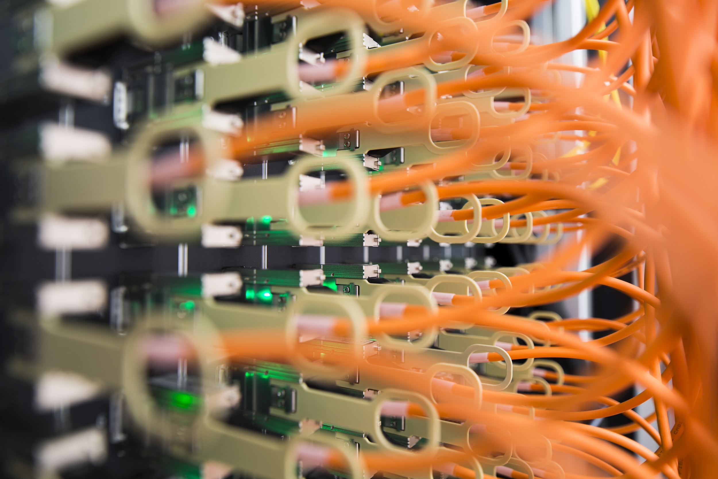 Digitalisierung: Der Knotenpunkt DE-CIX in Frankfurt am Main gehört zu den wichtigsten digitalen Schnittstellen der Welt.
