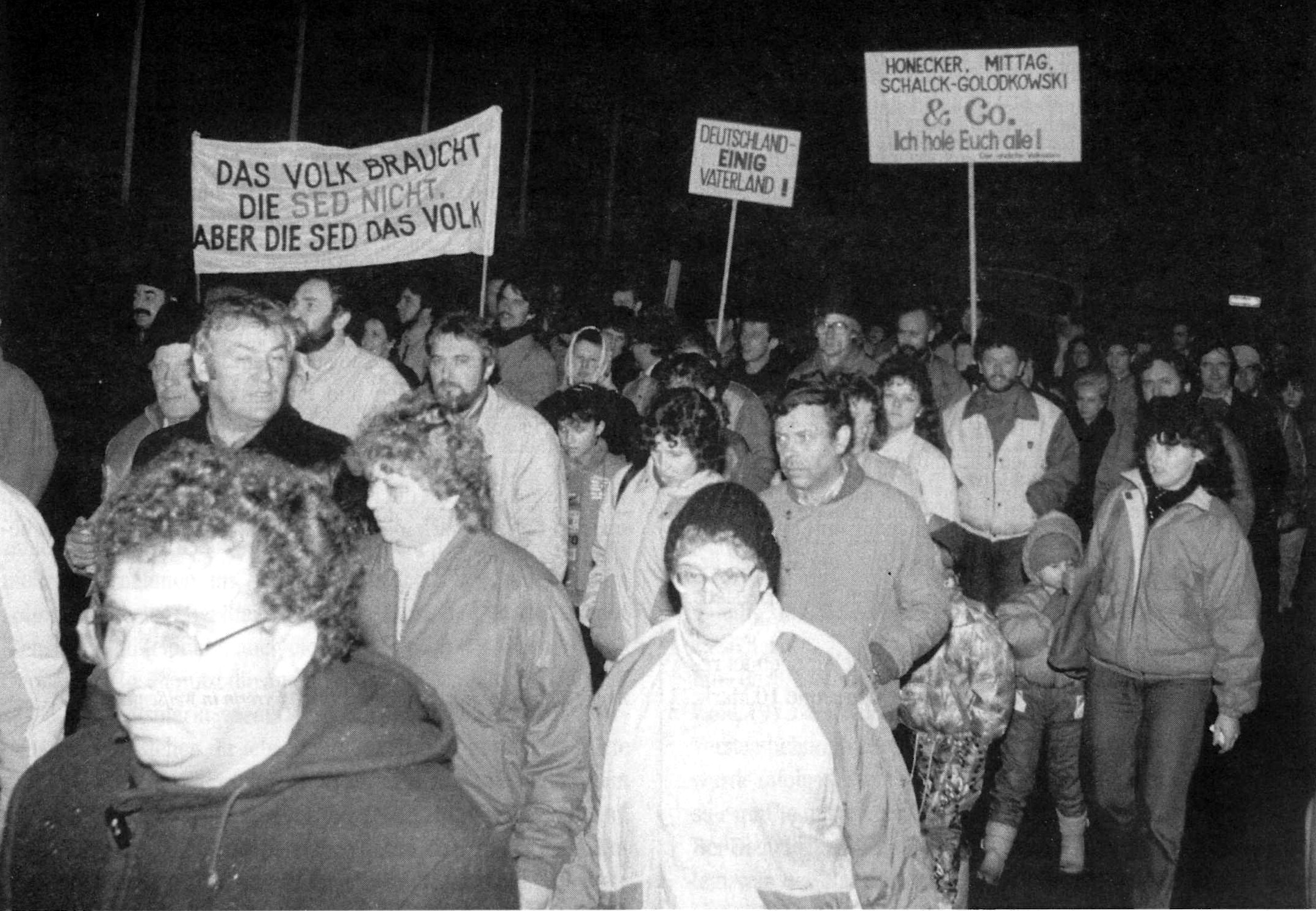 Spaziergang oder Demonstration? In der DDR waren Kniffe nötig, die in der Demokratie überflüssig sind.