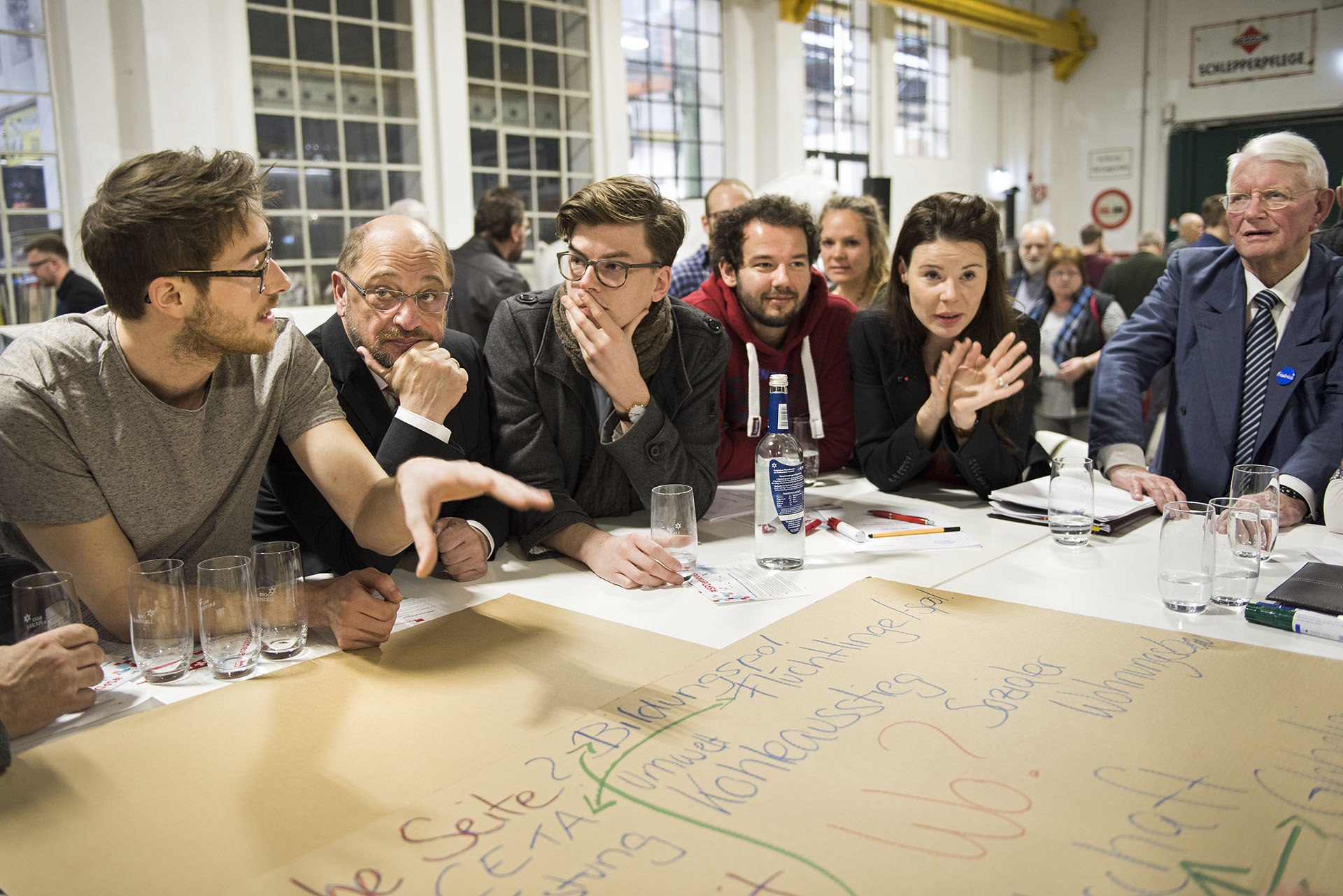 SPD-Dialogveranstaltung in Nürnberg: Jeder, der wollte, ist zu Wort gekommen.