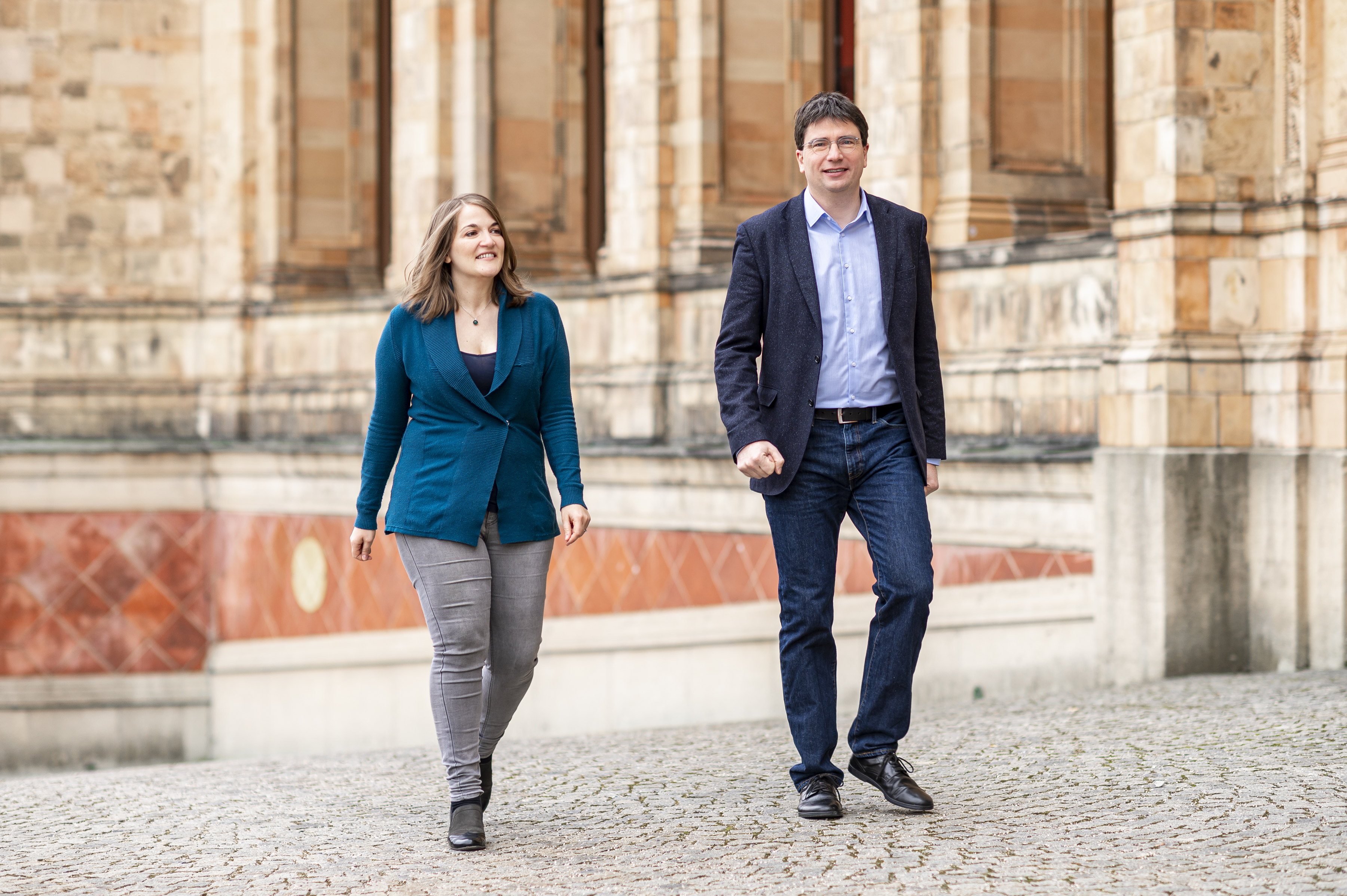Wir stehen vor einer lebenswichtigen Entscheidung: Ronja Endres und Florian von Brunn wollen die erste Doppelspitze der BayernSPD werden.