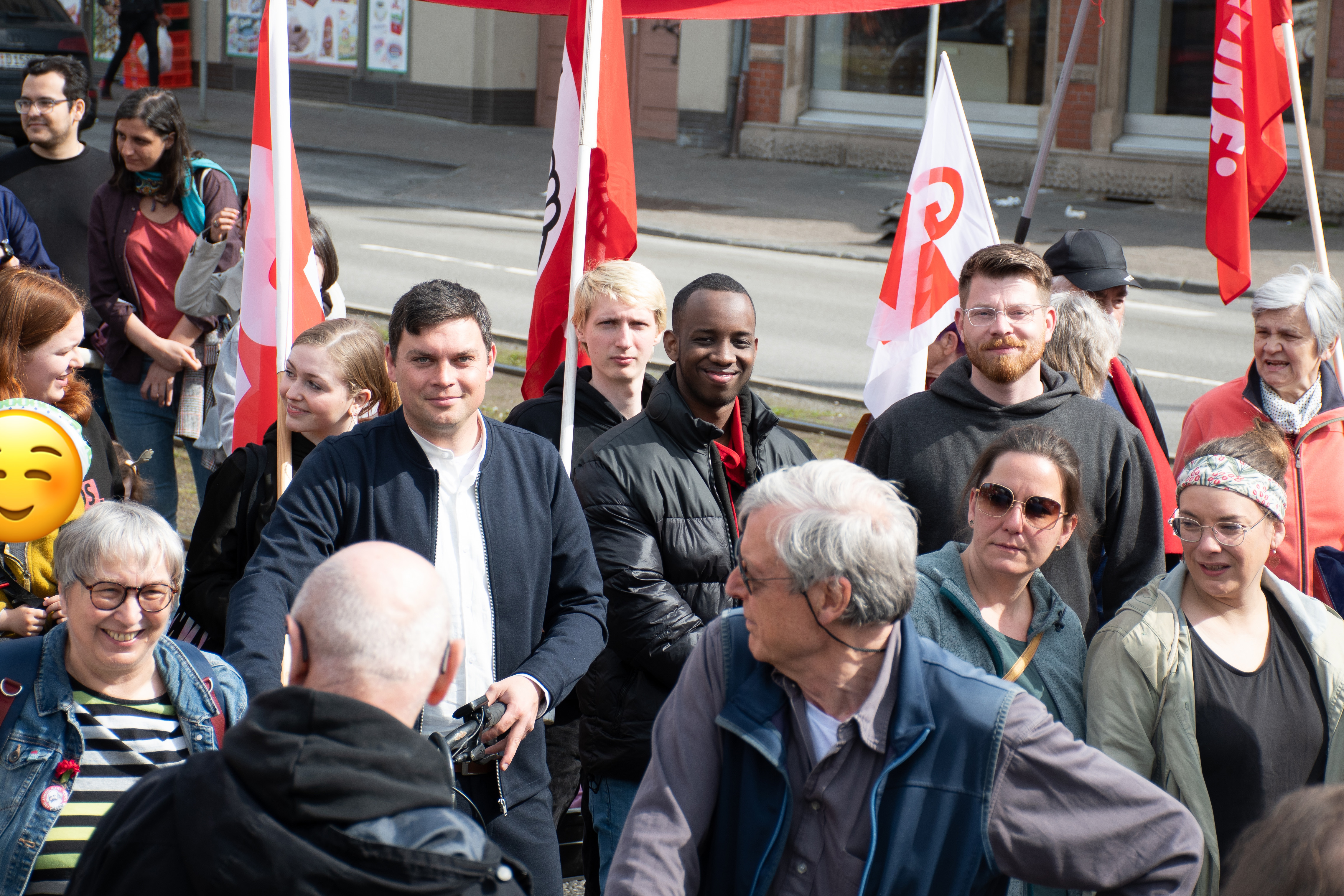 Die Kasseler SPD am 1. Mai: Der Unterbezirk will noch mehr Mitglieder gewinnen.