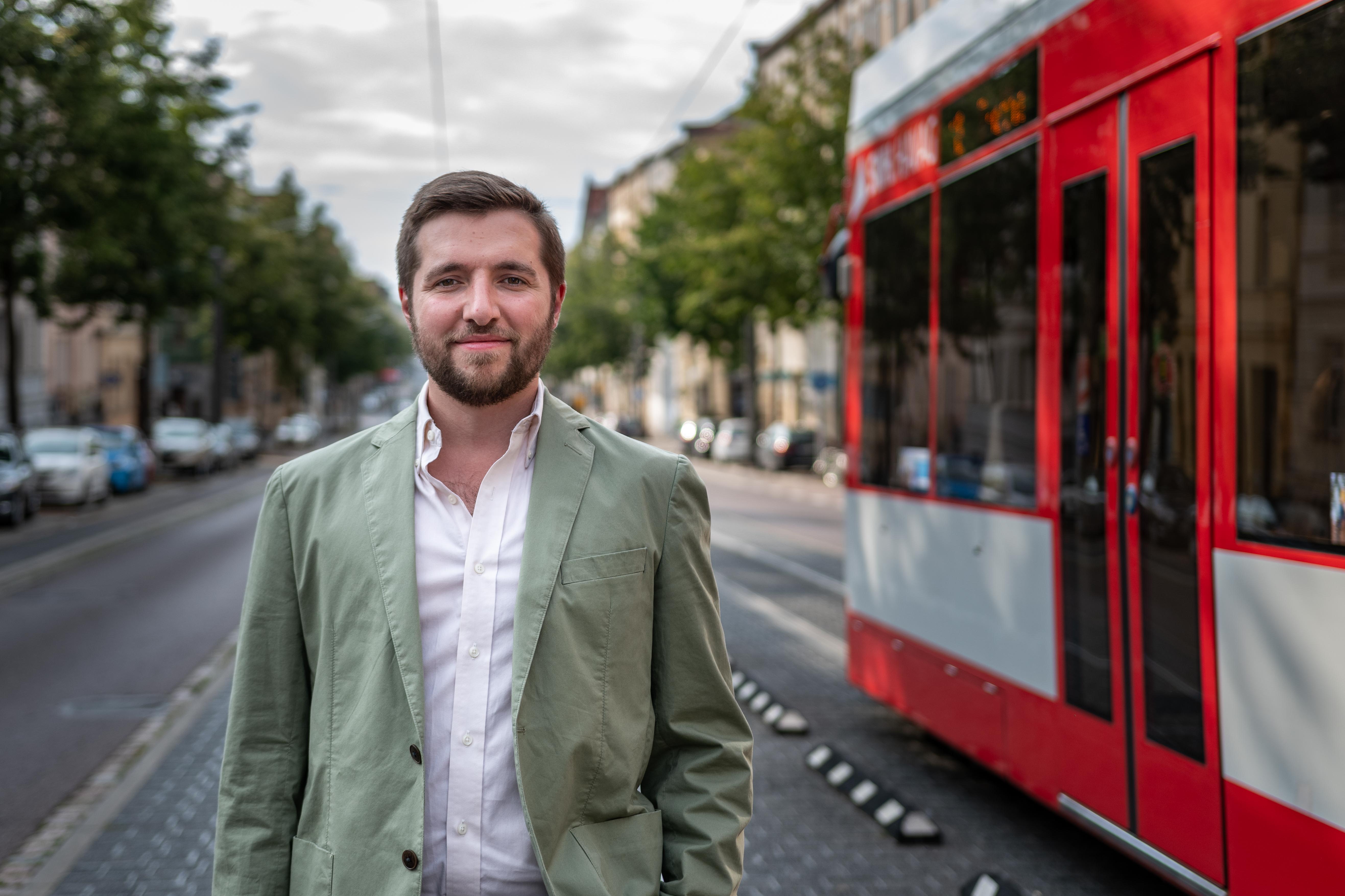 Igor Matviyets engagiert sich in Sachsen-Anhalt in der SPD.