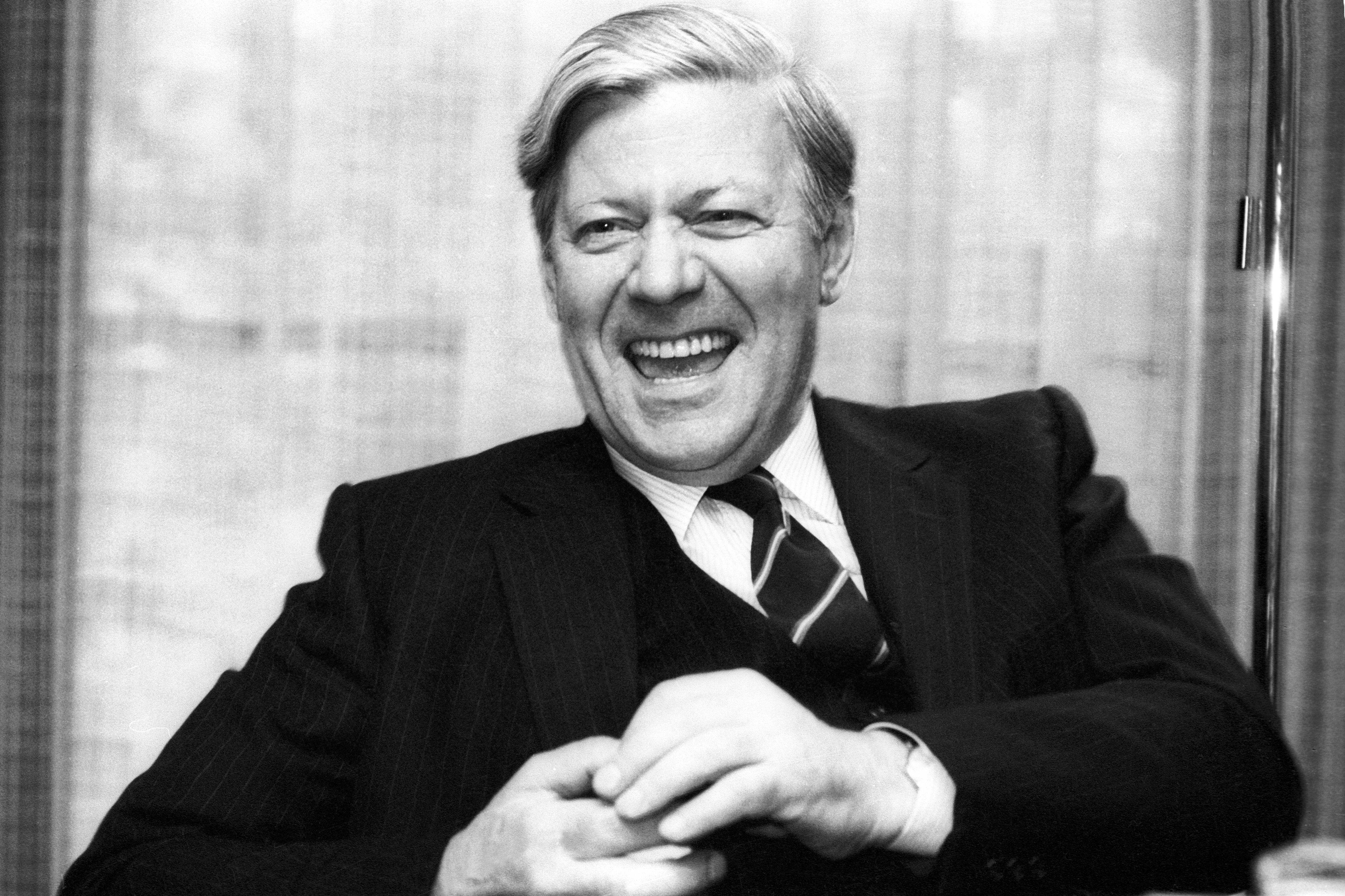 Mentor eines ganzes Landes: Helmut Schmidt (im Jahr 1981)