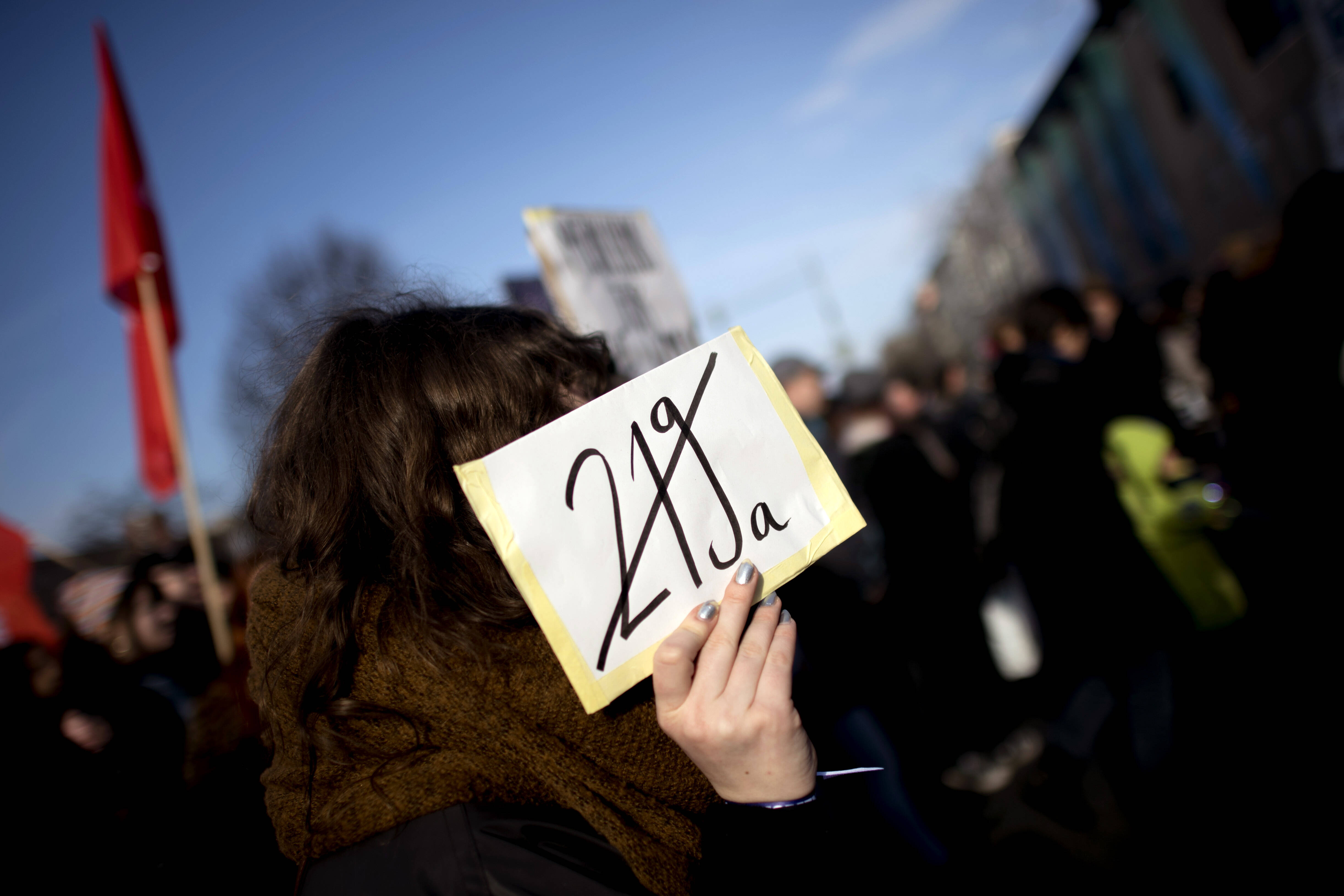 Viele Frauen gingen für die Abschaffung des Paragrafen 219a auf die Straße.