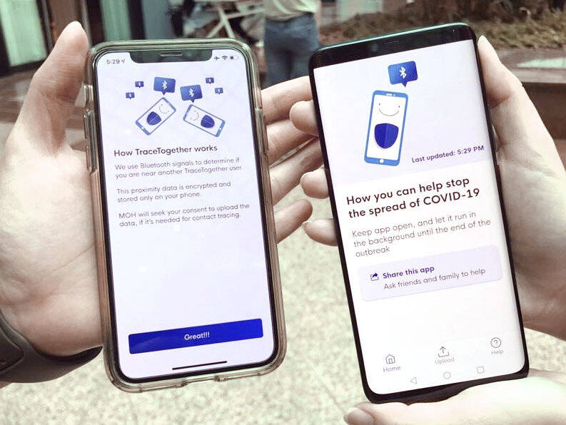 Trotz „Goldstandard“ zu selten heruntergeladen: Nach der Corona-App „Trace Together“ wird in Singapur nun ein Corona-Token eingeführt, um Infektionsketten nachzuvollziehen.
