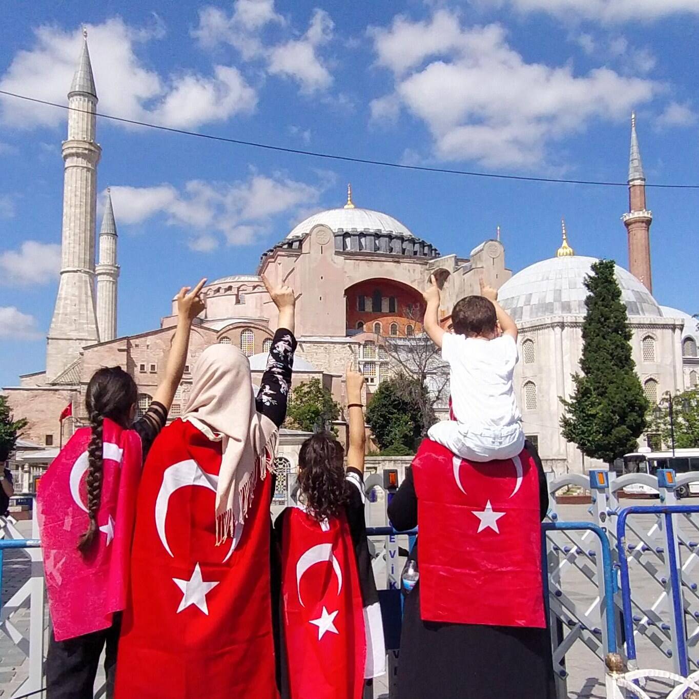 Nach 85 Jahren soll die Hagia Sophia in Istanbul wieder als Moschee genutzt werden.
