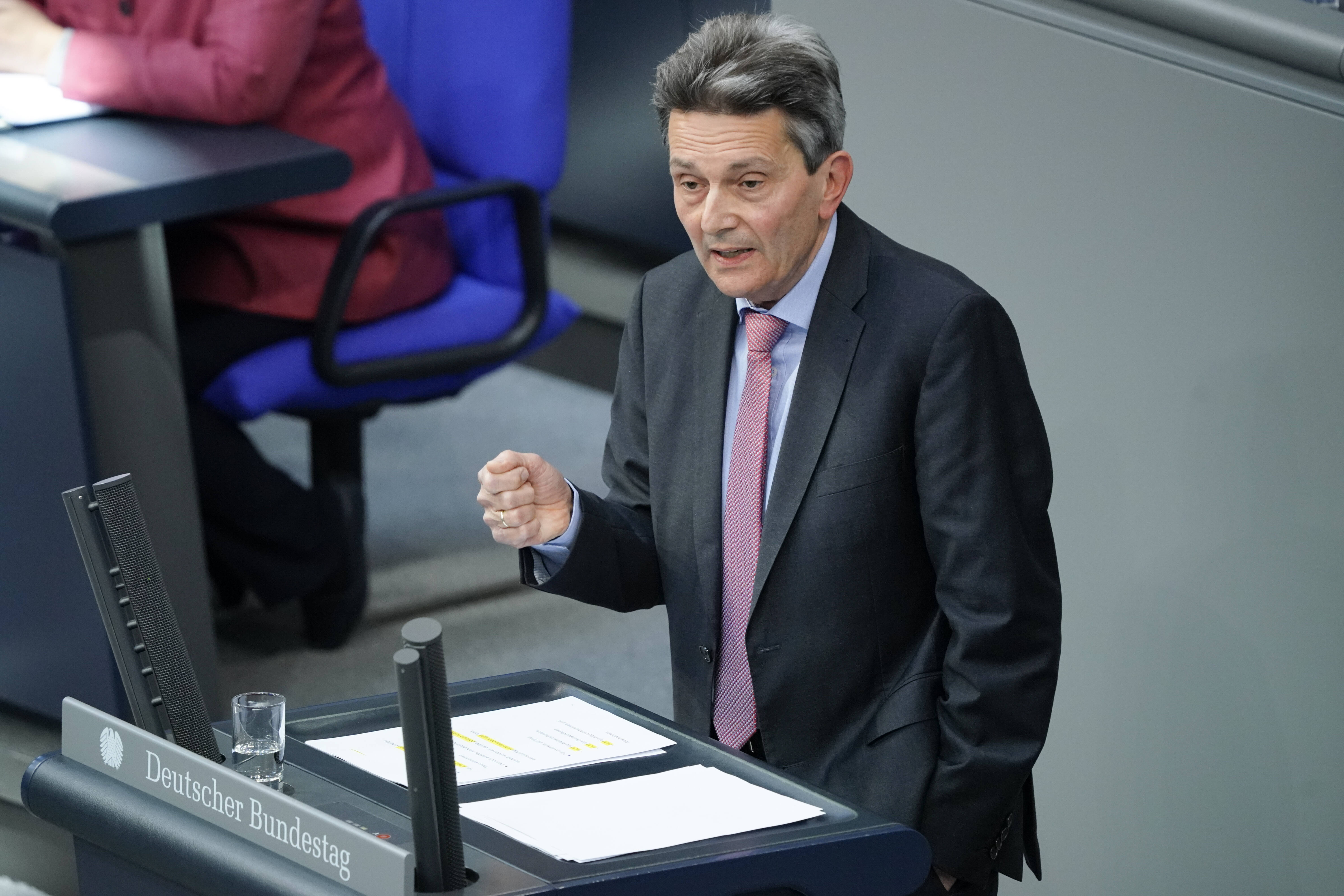 Kämpferisch: SPD-Fraktionschef Rolf Mützenich in der Haushaltsdebatte des Bundestages am 30. September 2020.