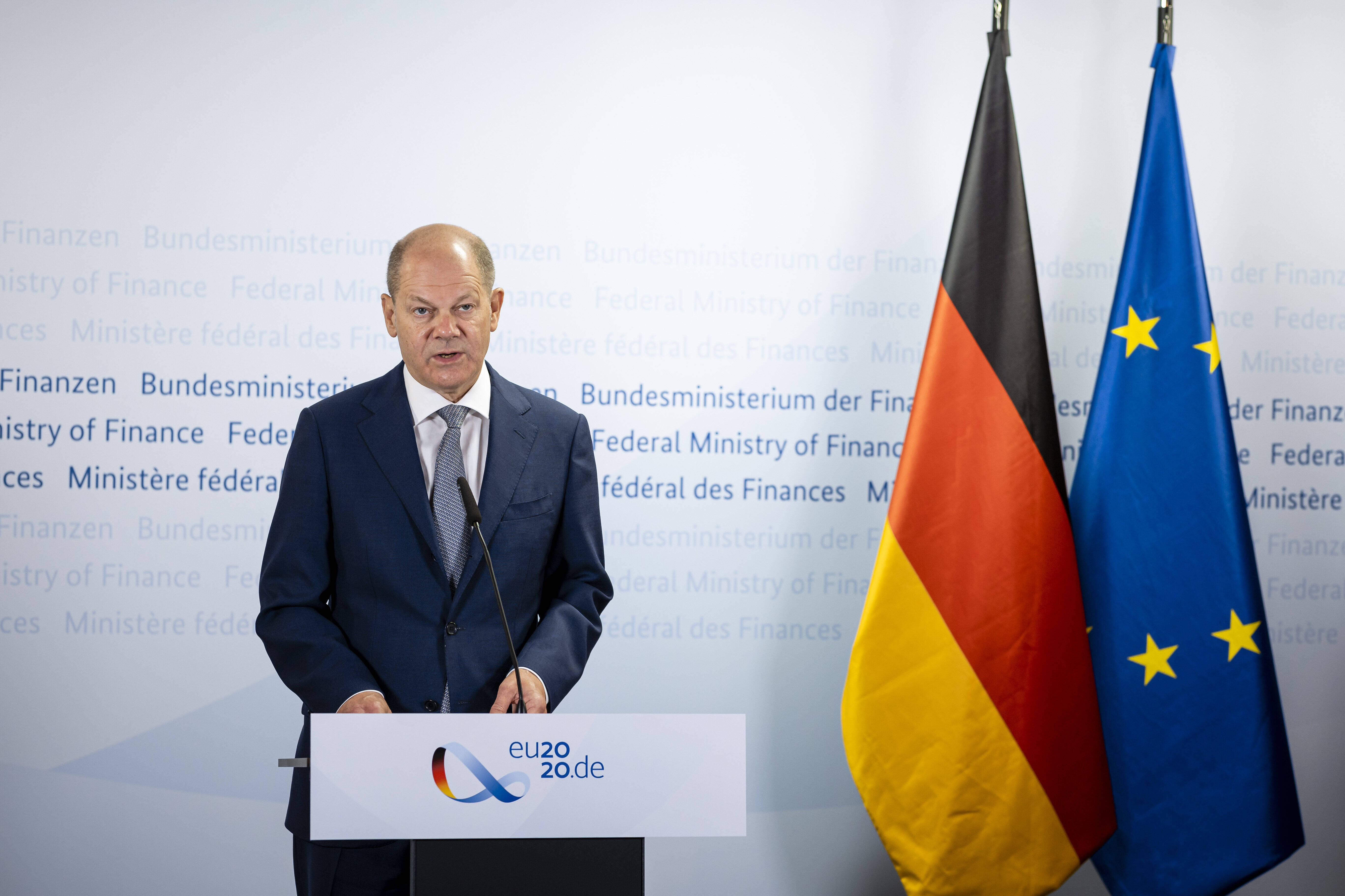 Klarer Kurs: Bundesfinanzminister Olaf Scholz sorgt für massive Hilfe für die vom Corona-Lockdown betroffenen Branchen.