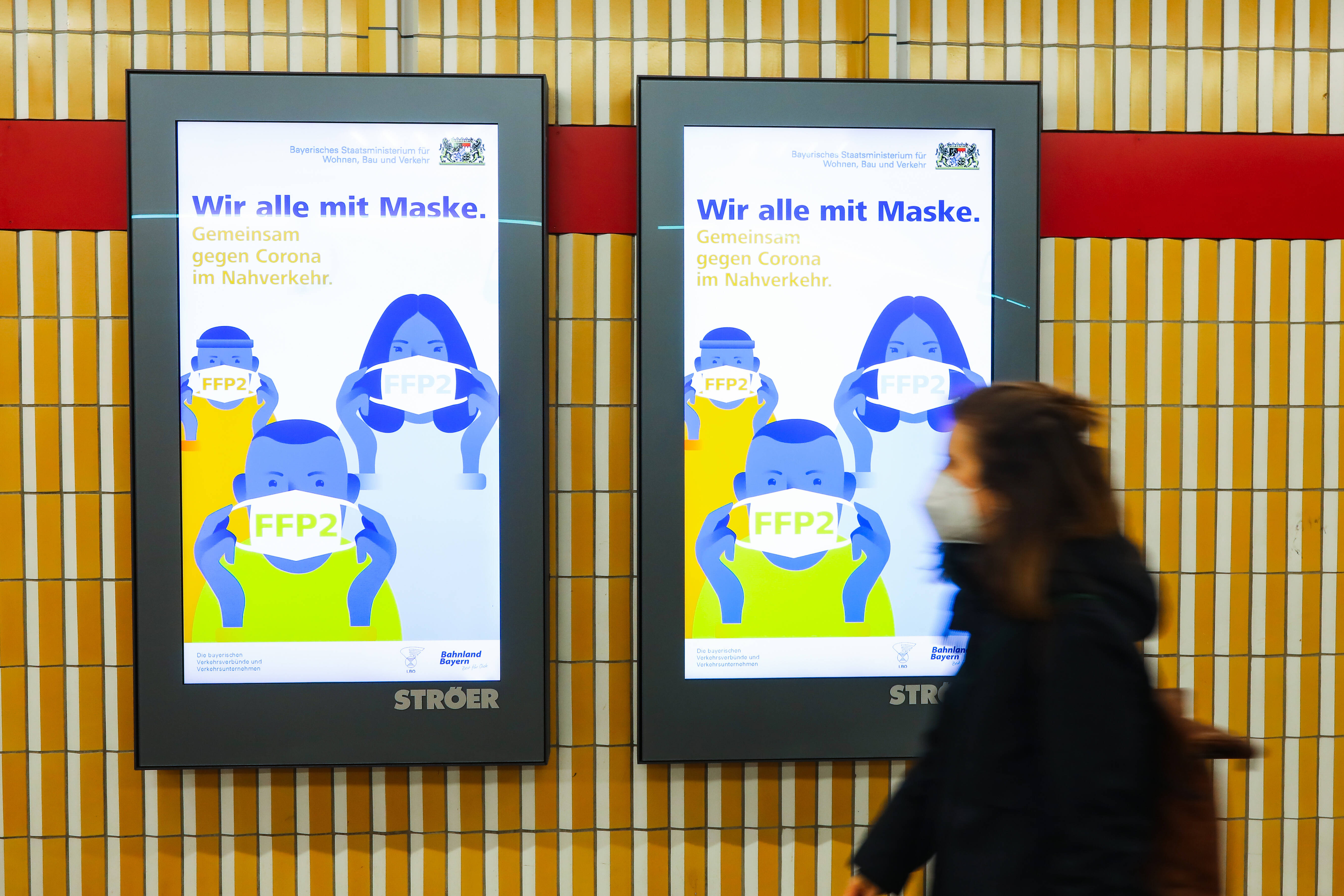 Neue Corona-Regeln: In Bussen und Bahnen gilt künftig eine Pflicht für medizinische Masken.