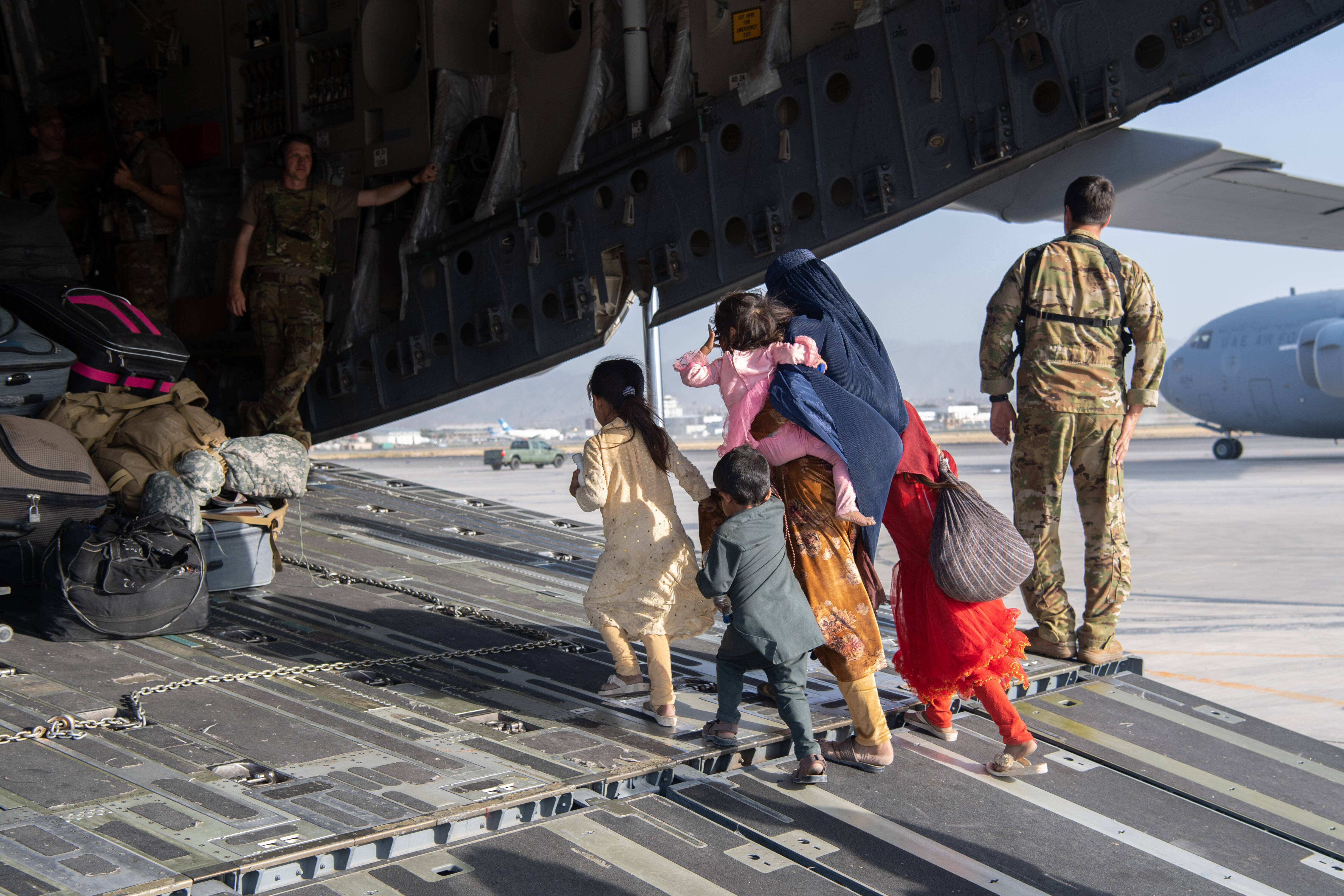 Evakuierung aus Kabul im August 2021: Der Bundestag will den Einsatz in Afghanistan aufarbeiten.