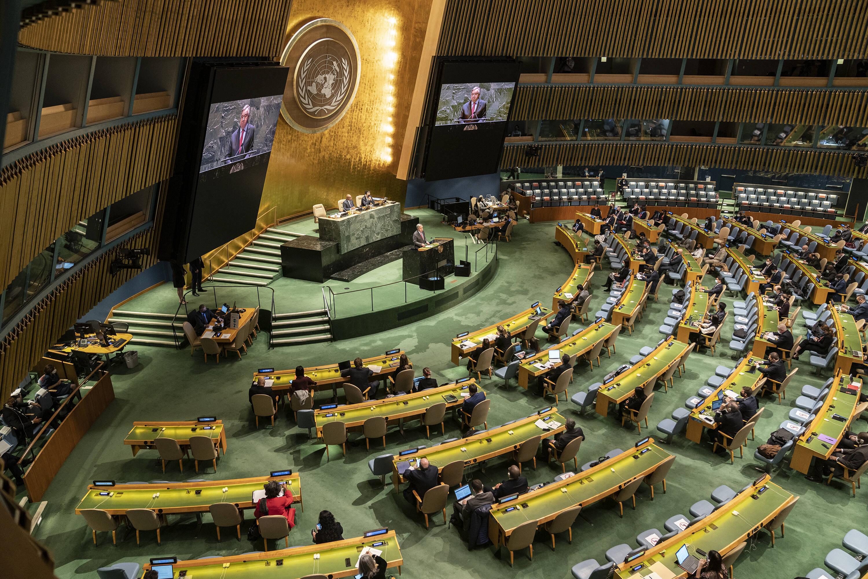 Vollversammlung der Vereinten Nationen in New York (im Februar 2022): Historisches Votum gegen Putins Krieg in der Ukraine