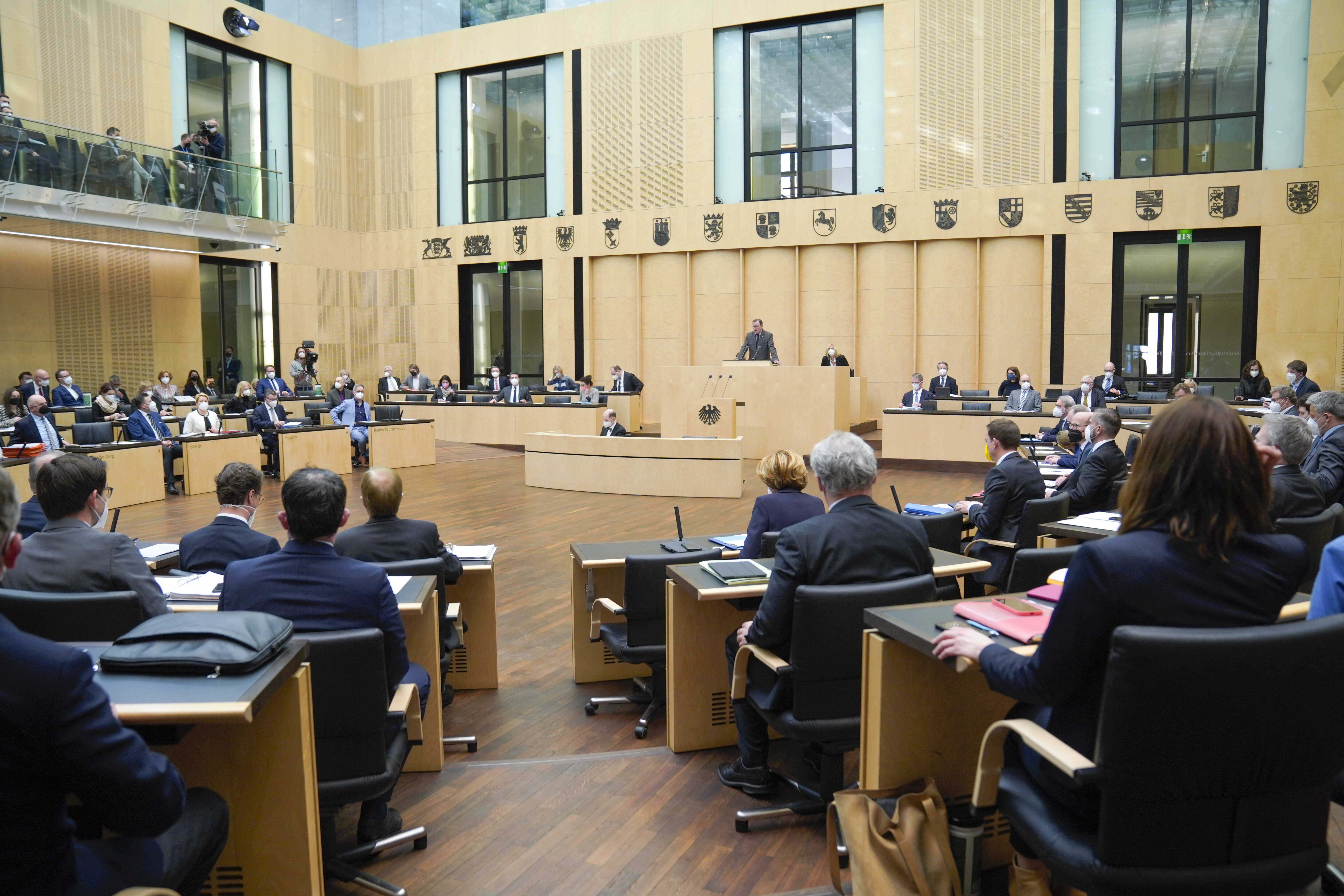 Die Vertretung der Landesregierungen: Der Bundesrat.