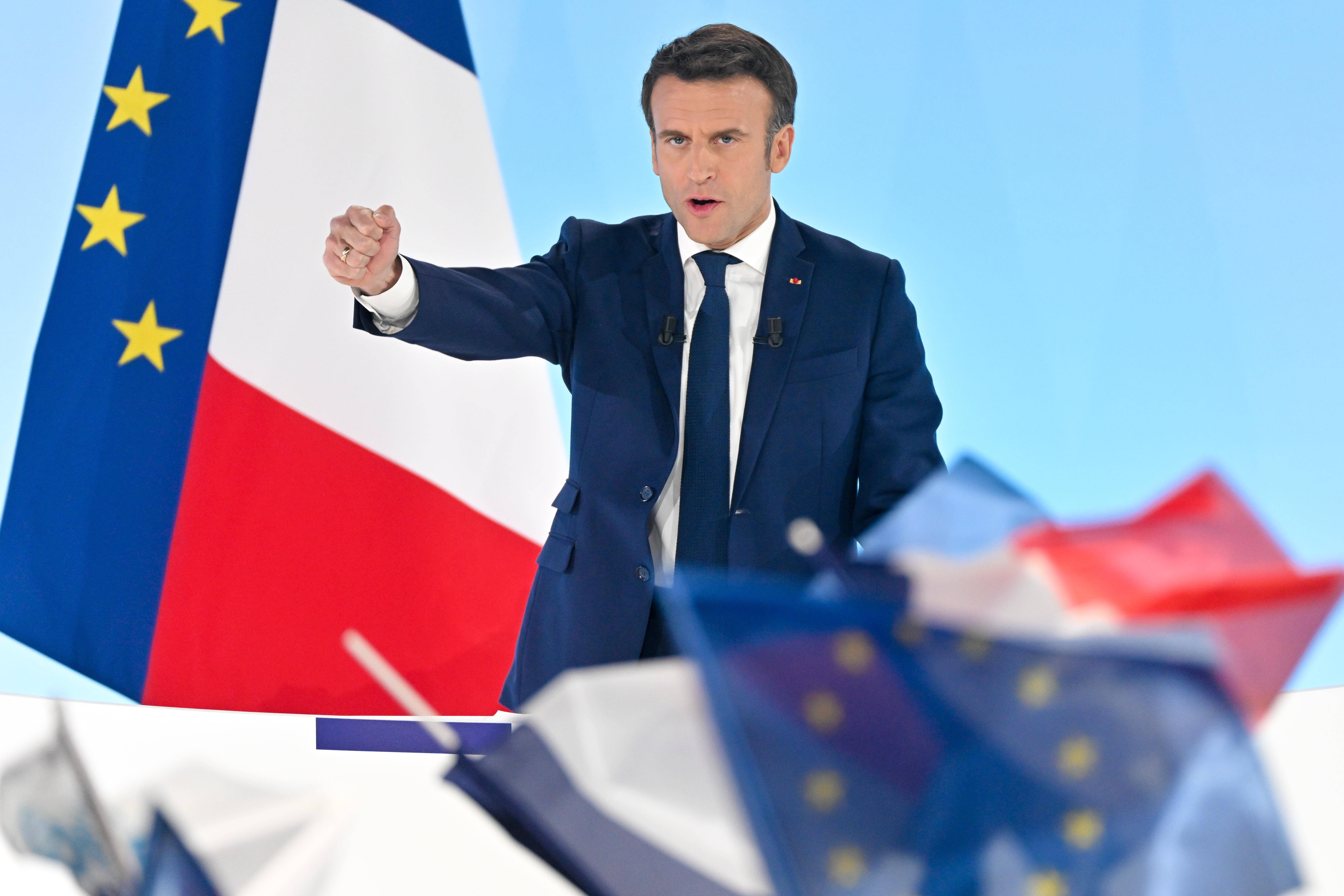Emmanuel Macron muss in Frankreich vor allem das linke Lager überzeugen.