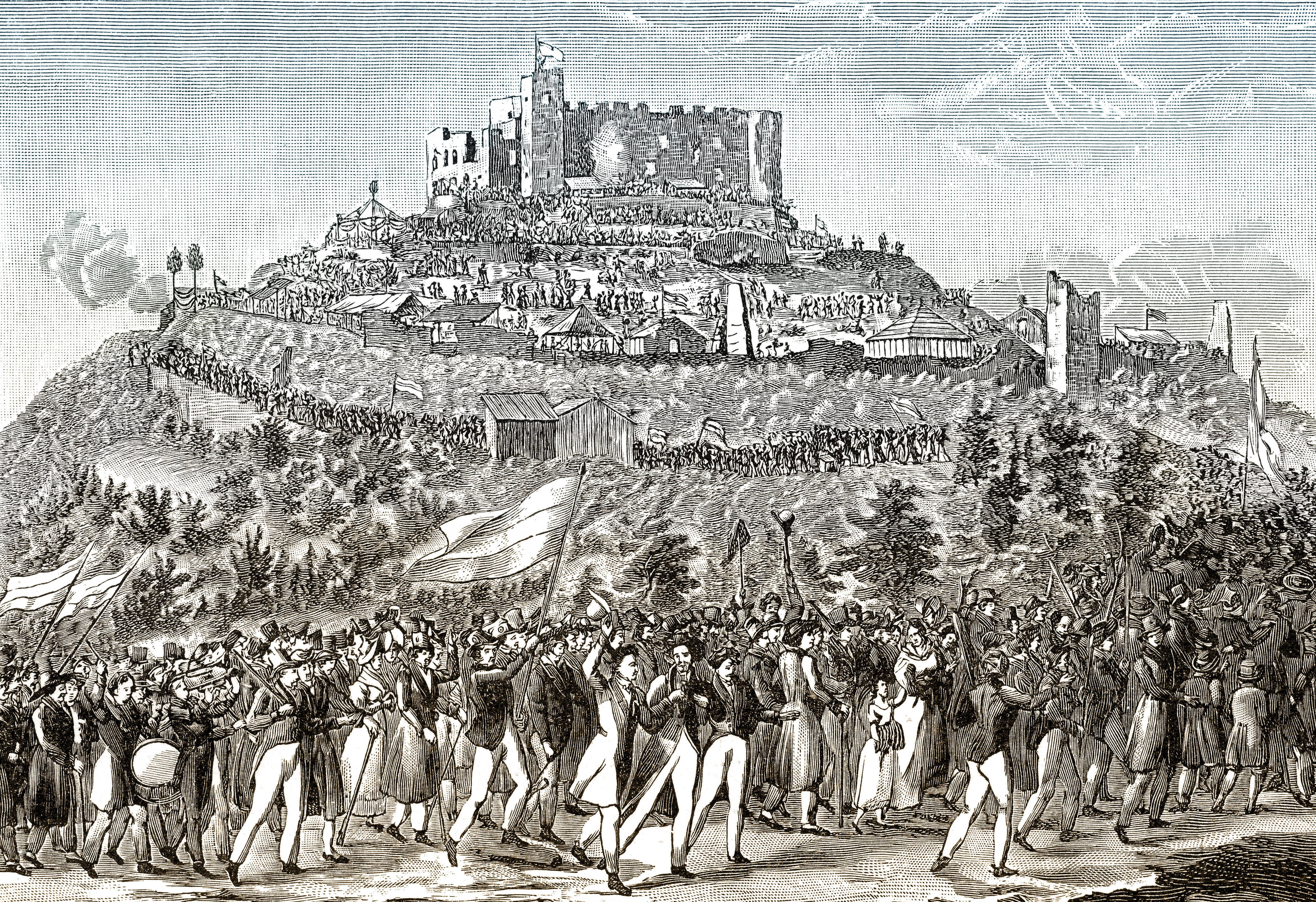 Hambacher Fest im Jahr 1832: Es wird Zeit, den Geist von Hambach wiederzubeleben.