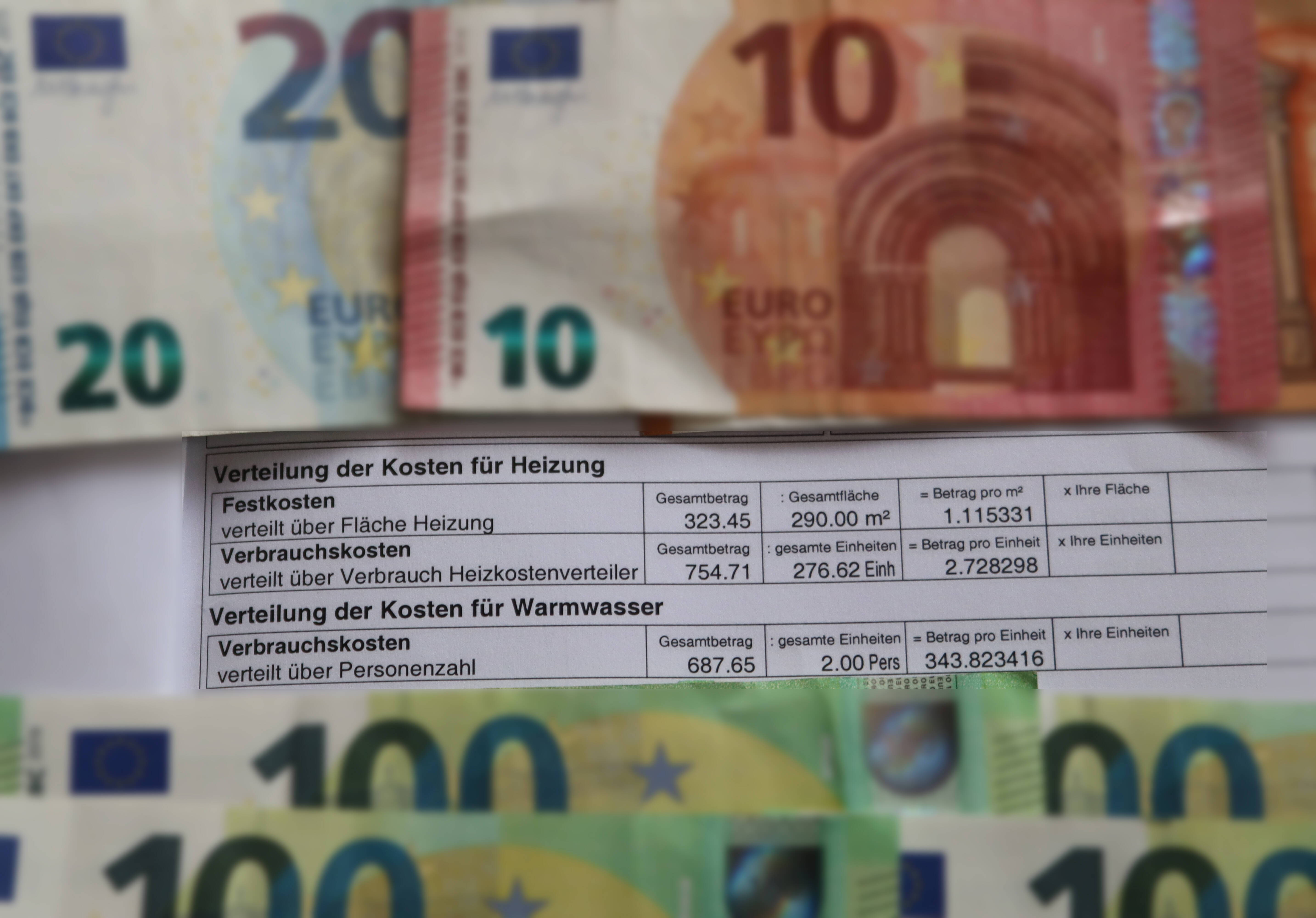 Stunde der Wahrheit – Heizkostenabrechnung: In einzelnen Regionen Deutschlands werden Preissteigerungen bei den Heizkosten prognostiziert, die die bisherigen Kaltmieten um ein Mehrfaches übertreffen. 