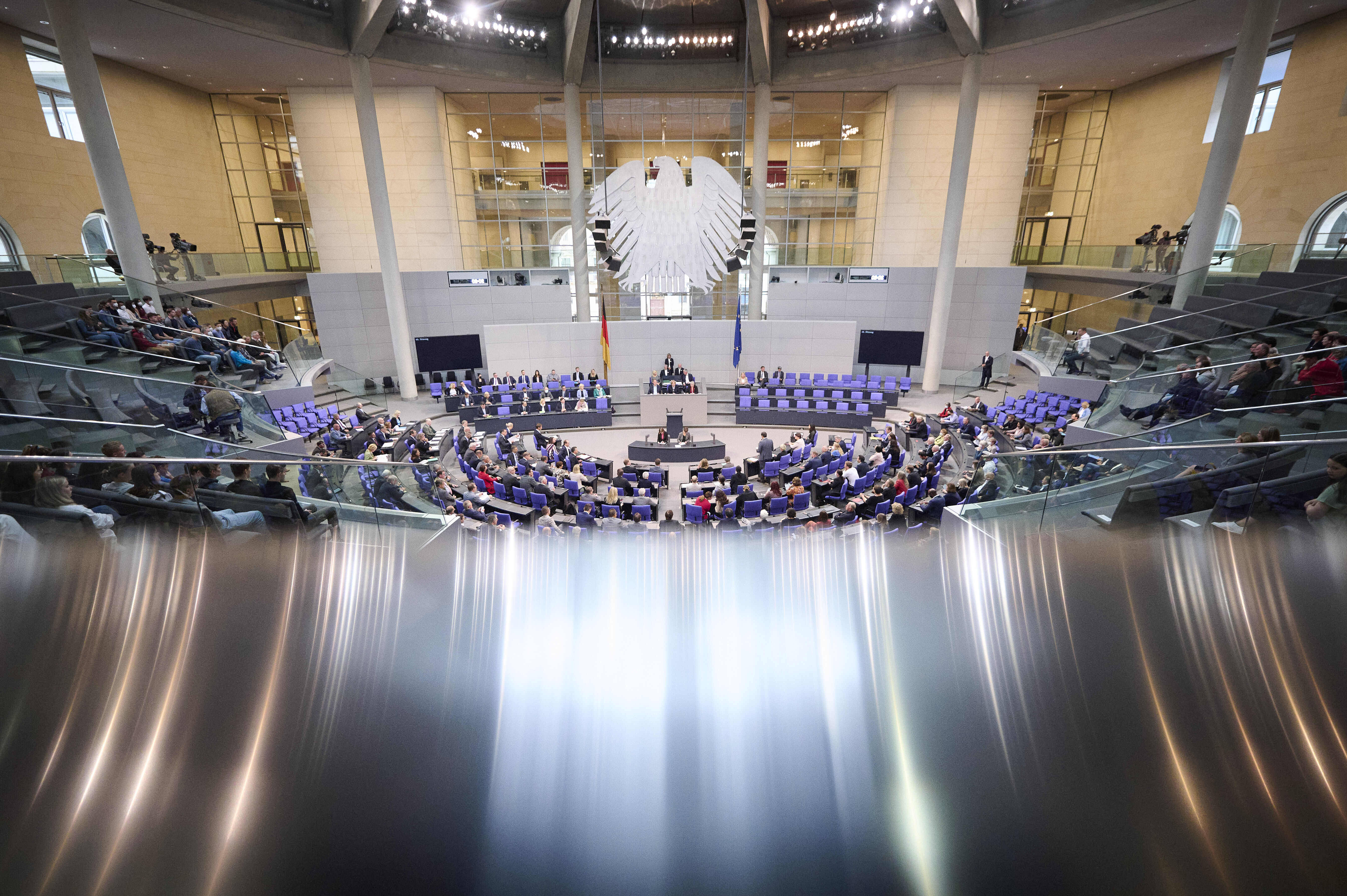 Soll nicht weiter wachsen: Die Wahlrechtsreform soll den Bundestag auf 598 Abgeordnete begrenzen.