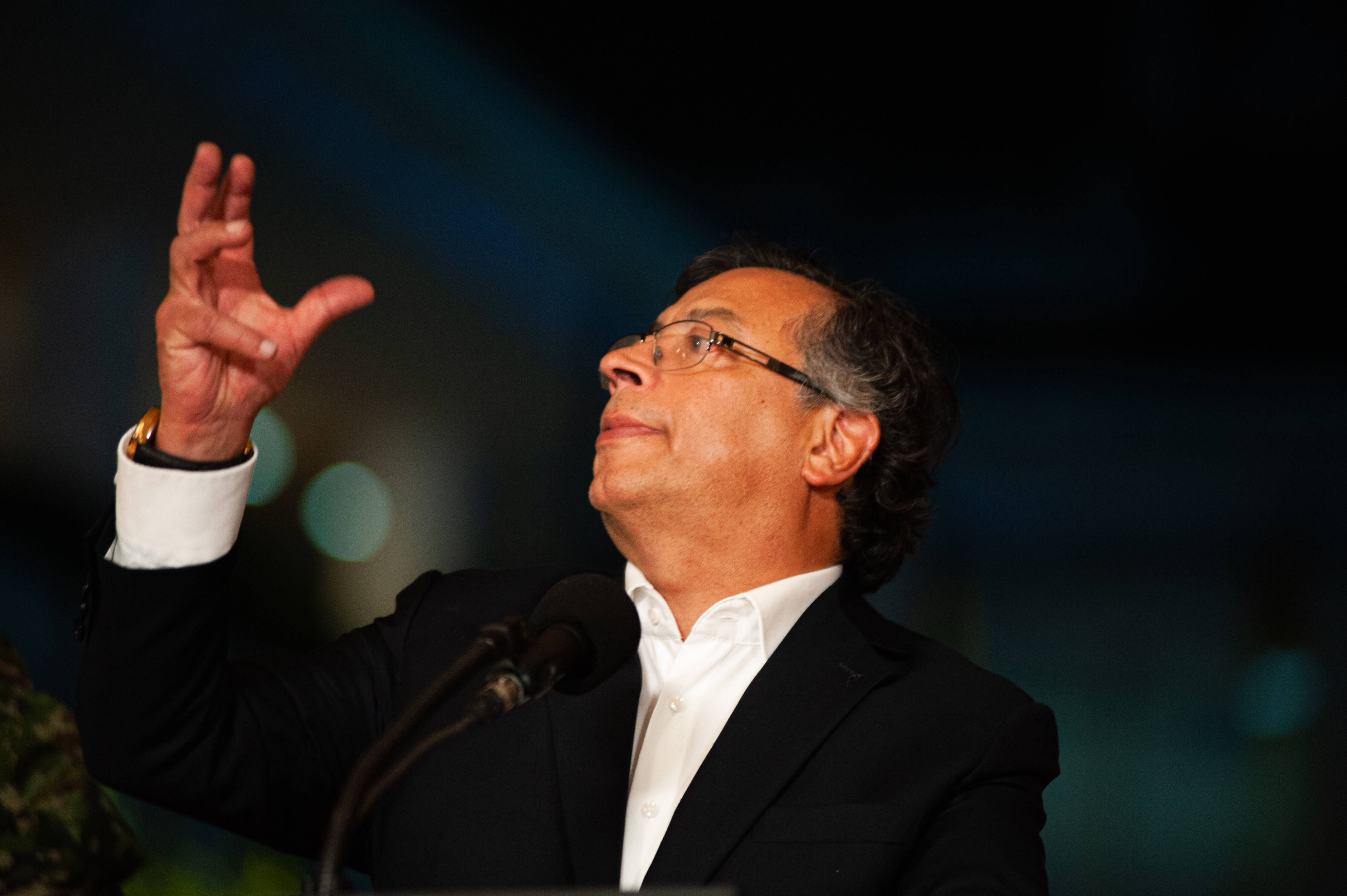 Seit gut drei Monaten im Amt: Kolumbiens Präsident Gustavo Petro
