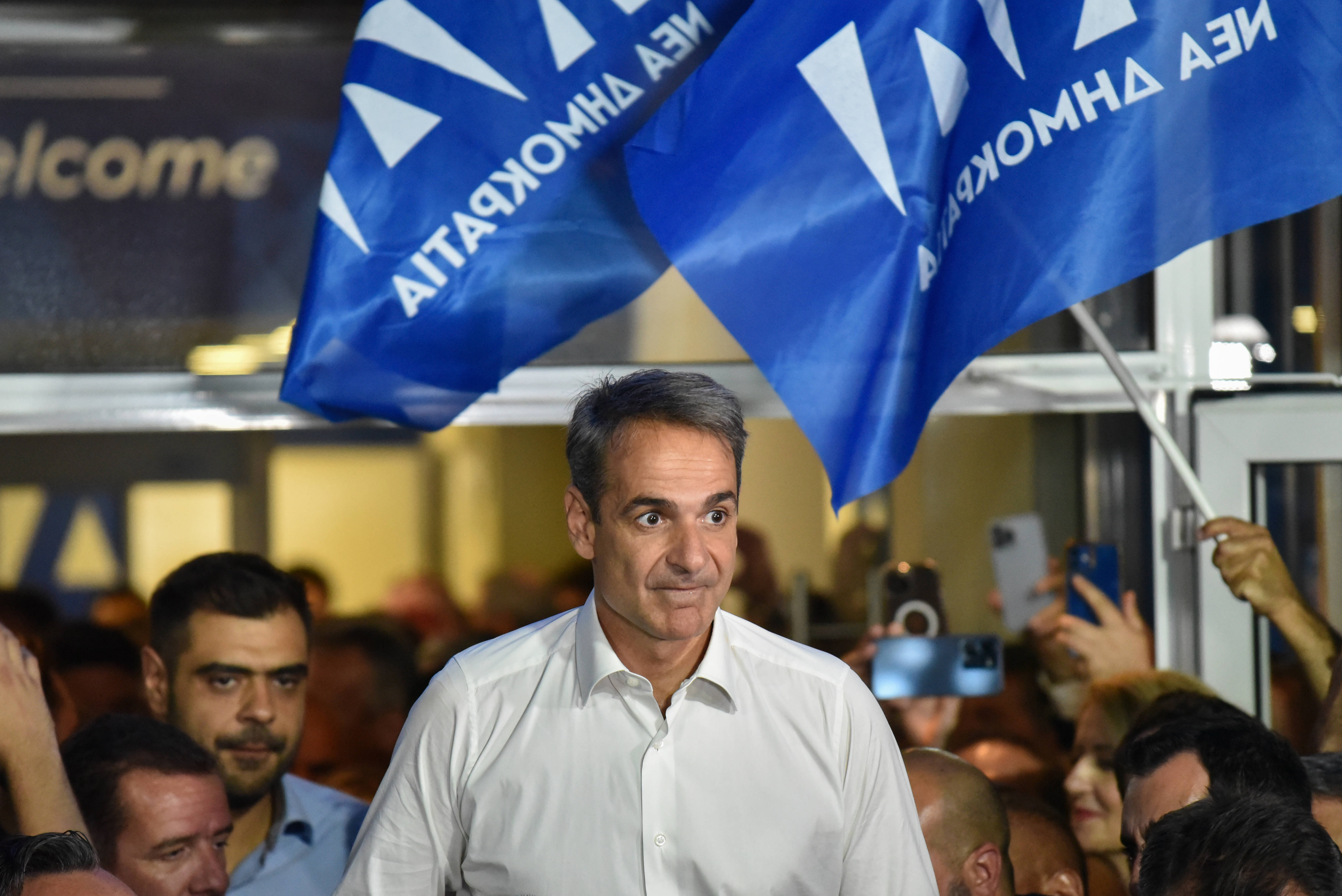 Der konservative Premierminister Kyriakos Mitsotakis hat die Parlamentswahl in Griechenland deutlich gewonnen.