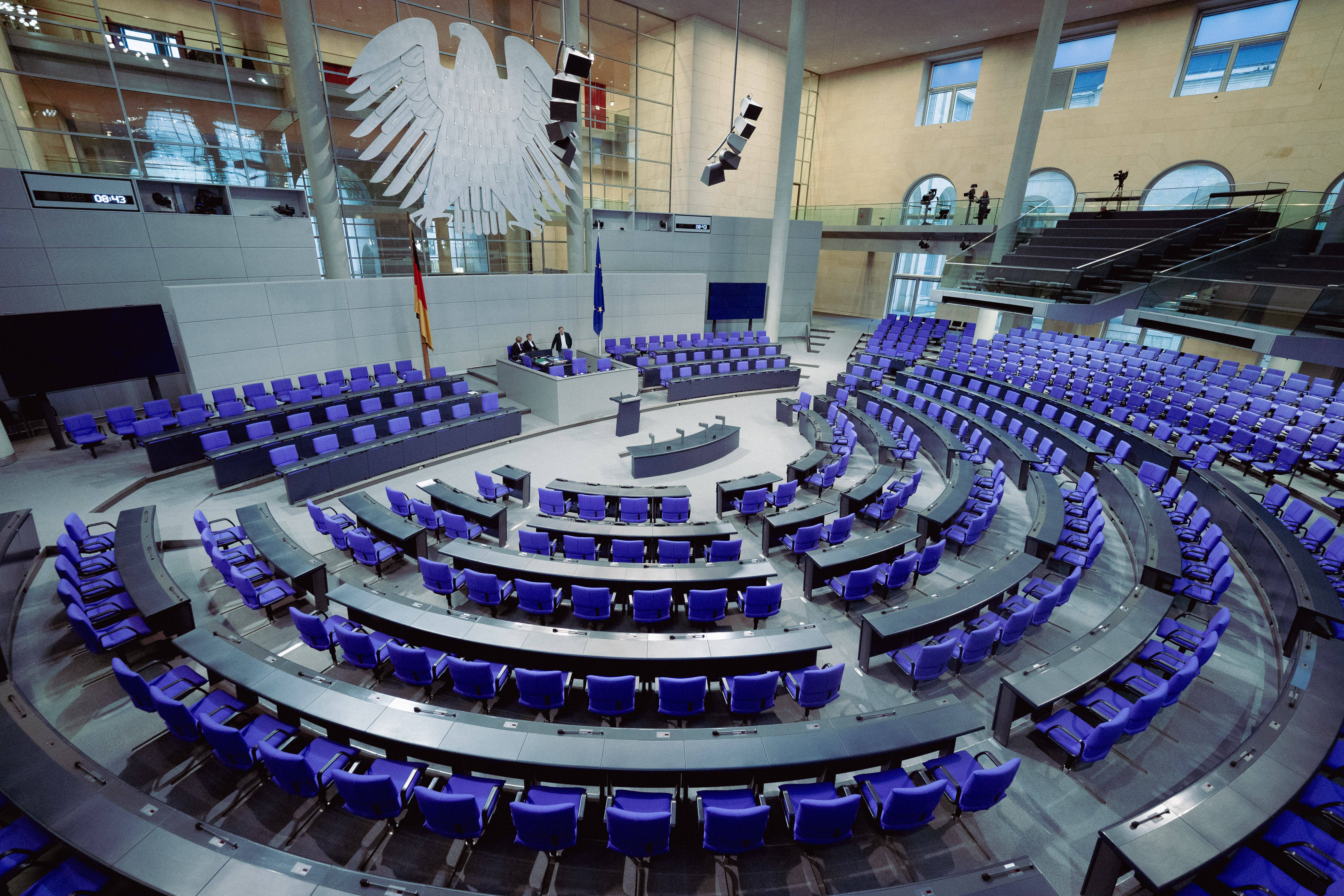 Der Bundestag wird in der kommenden Woche nicht final über den Haushalt des Jahres 2024 beschließen.