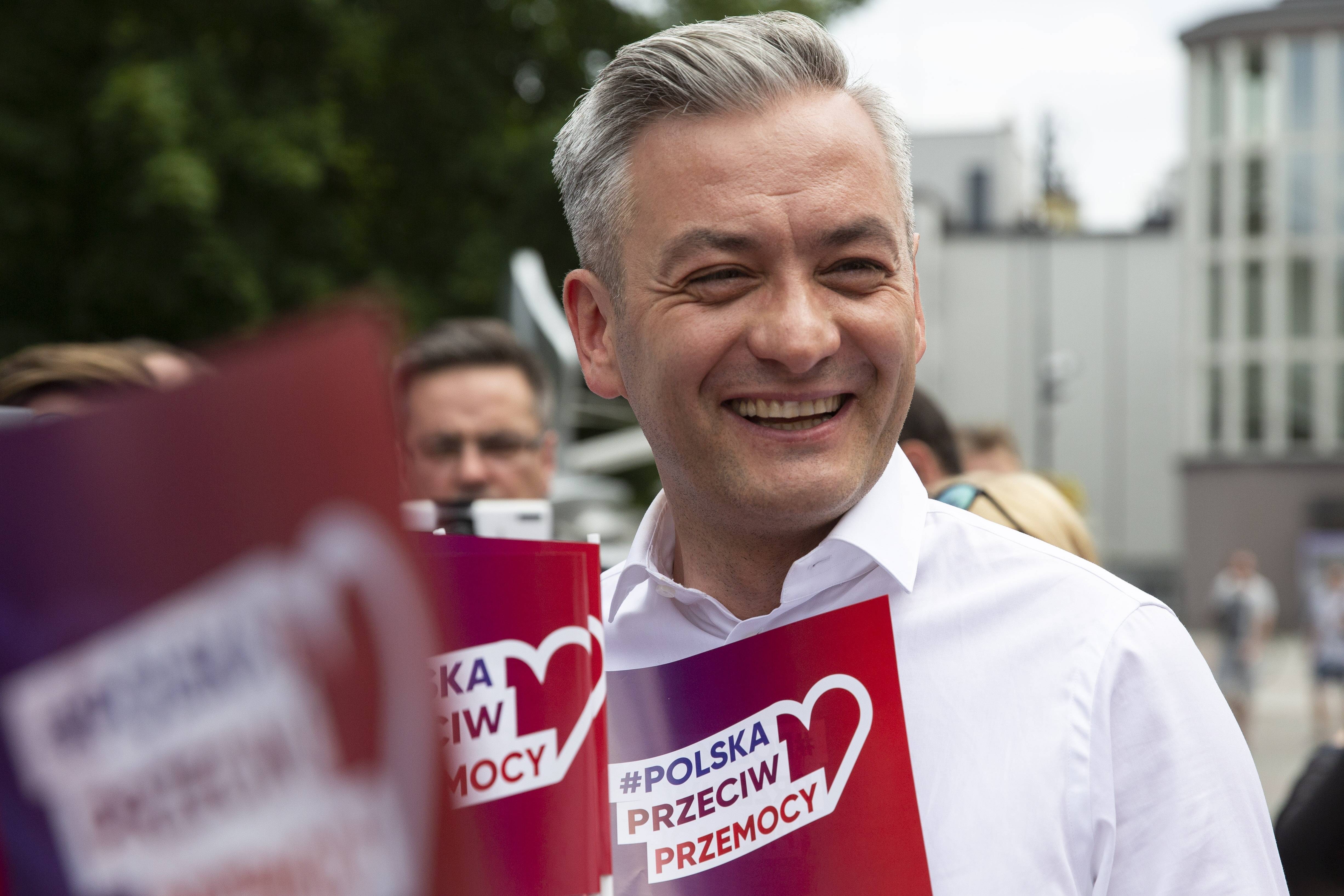 Hoffnungsträger der polnischen Opposition Robert Biedroń: Uns steht die Bewährungsprobe noch bevor.