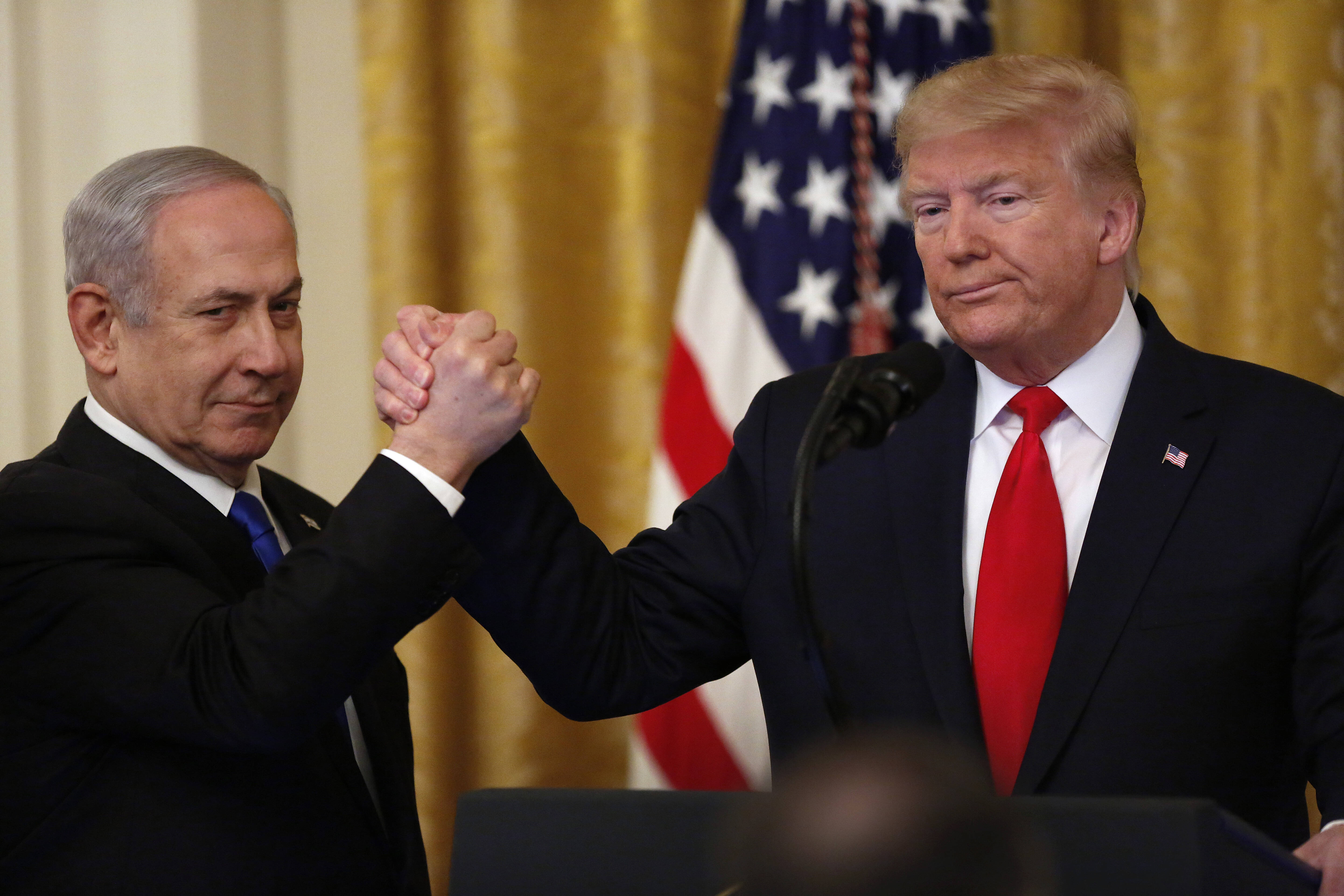 „Bibi“, „Donald“ und der „Deal des Jahrhunderts“: Am Dienstag hat Donald Trump mit Benjamin Netanjahu seinen Friedensplan für den Nahen Osten vorgestellt. Frieden bringen wird er nicht.