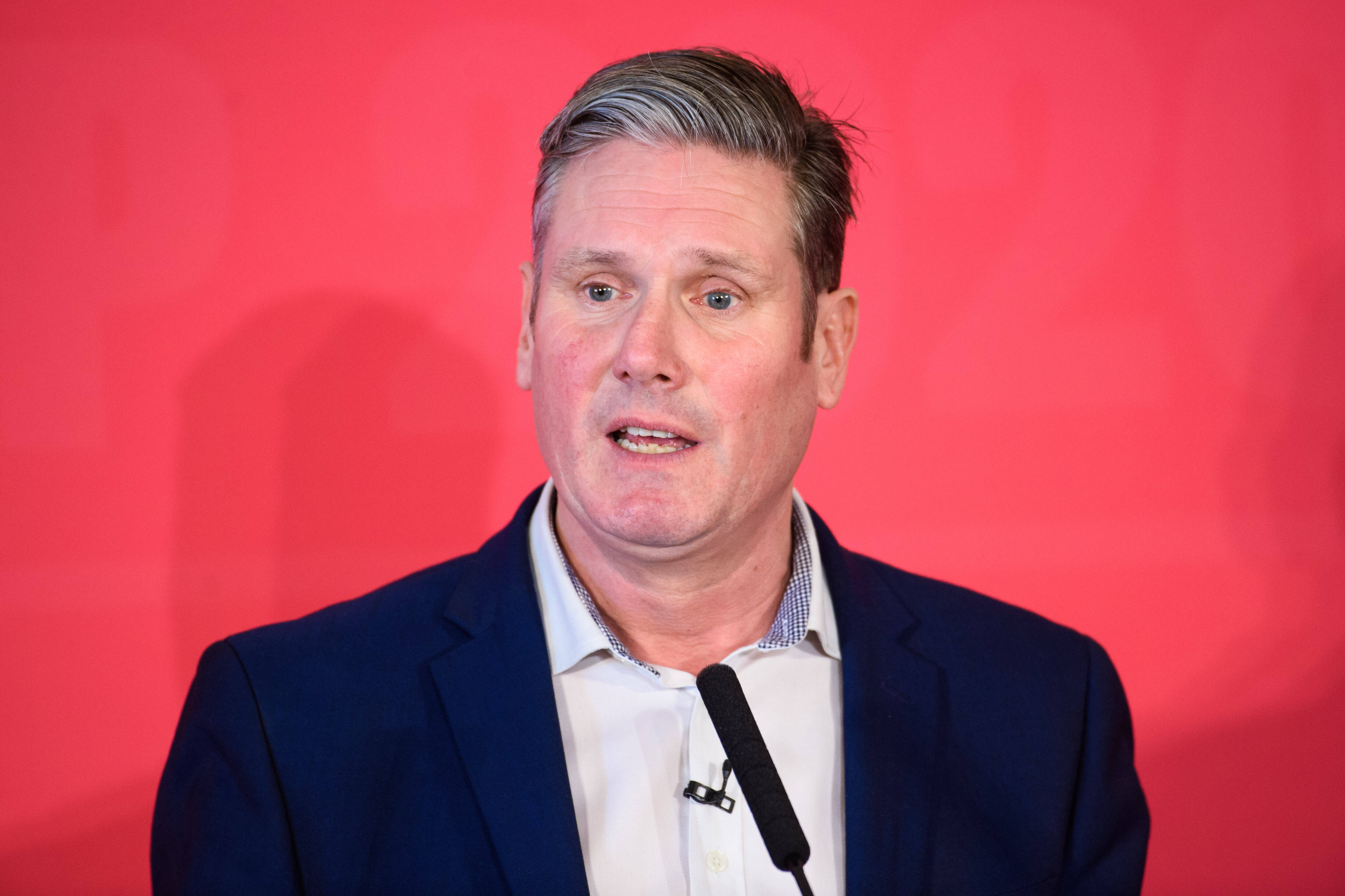 Strahlender Sieger im ersten Wahlgang: Mit 56,2 Prozent wurde Keir Starmer per Mitgliederentscheid zum neuen Labour-Vorsitzenden gewählt.