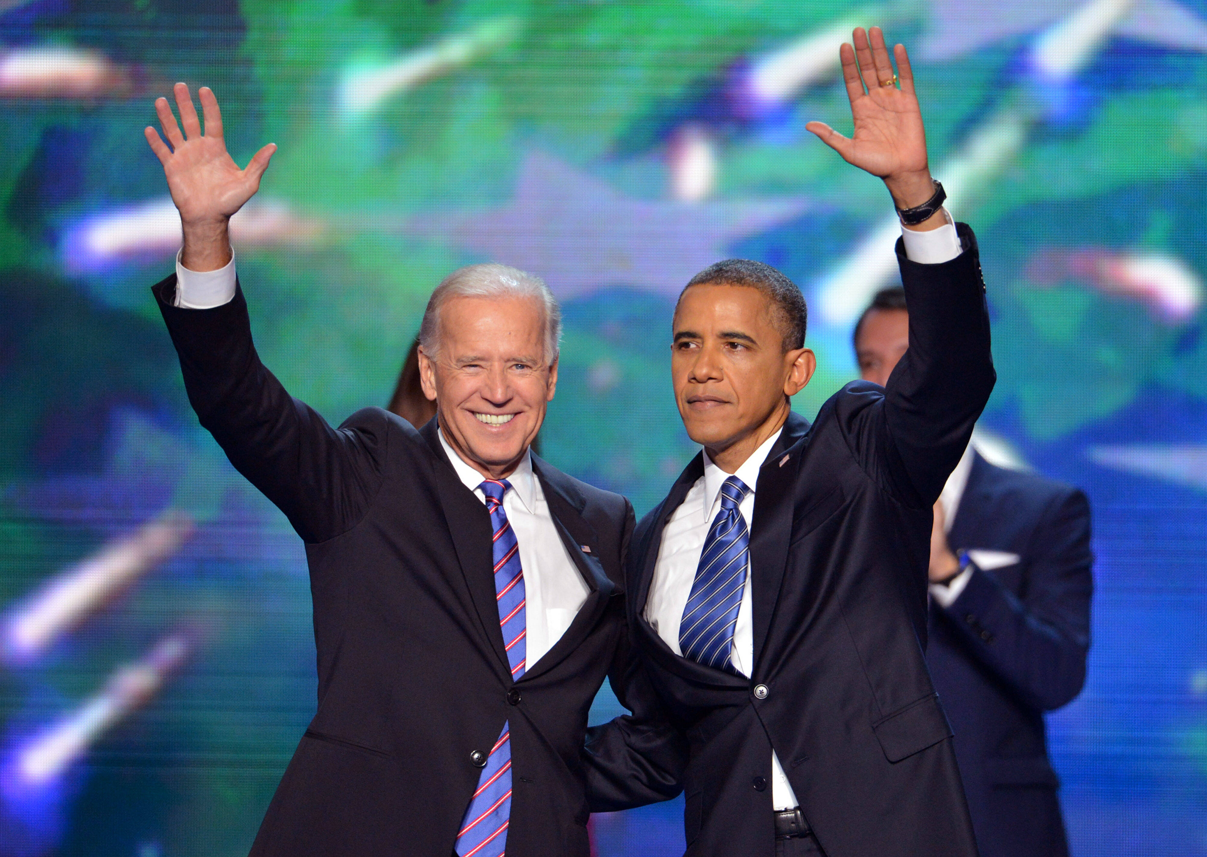 Joe Biden und Barack Obama 2012: Der Ex-Präsident unterstützt den Ex-Vizepräsident in den Präsidentschaftswahlen gegen Donald Trump.