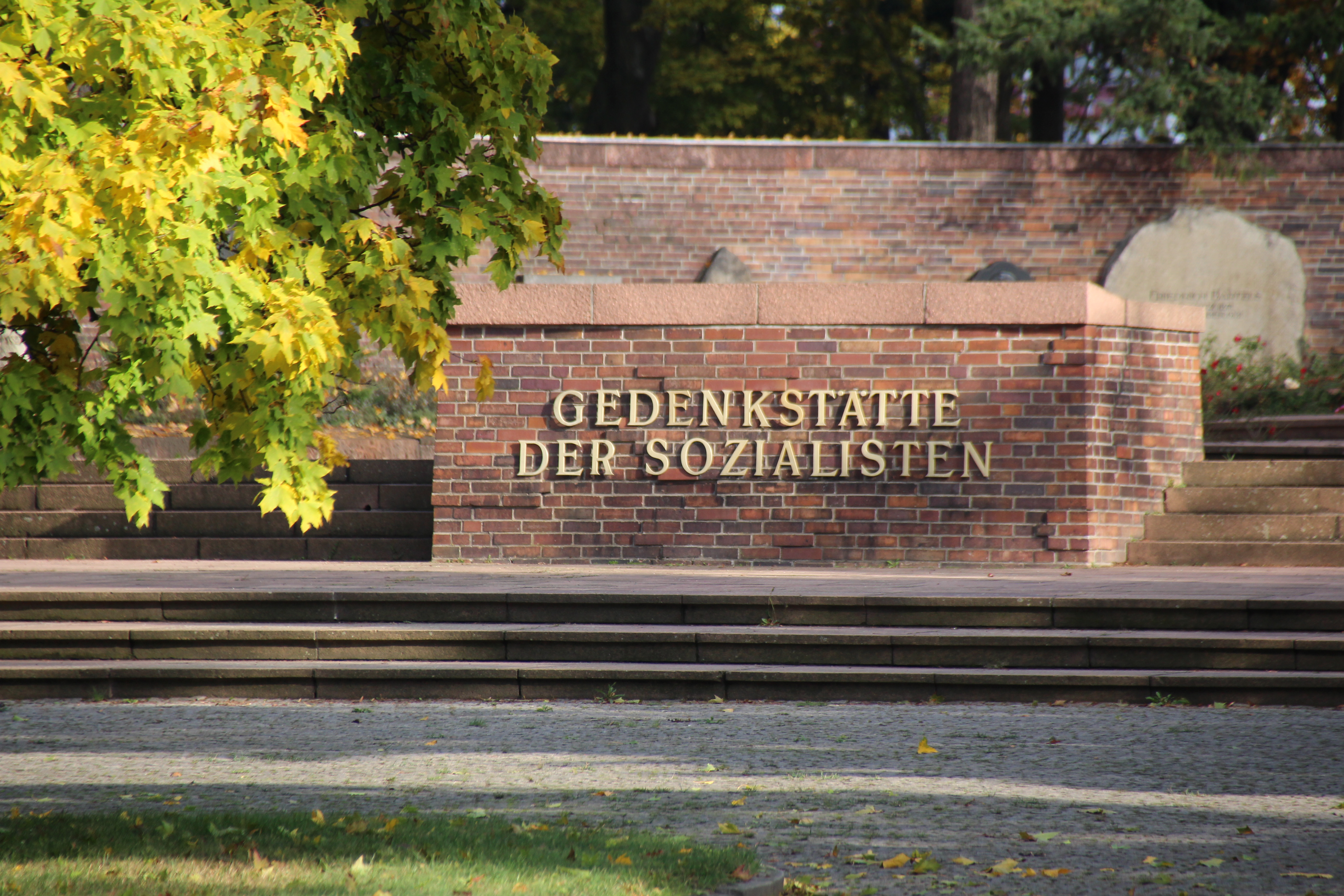 Ein Ort, den jede*r Sozialdemokrat*in gesehen haben solle: die Gedenkstätte der Sozialisten in Berlin-Friedrichsfelde