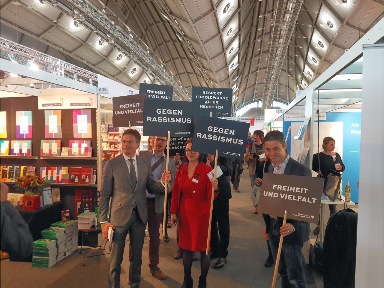 Buchmesse Proteste