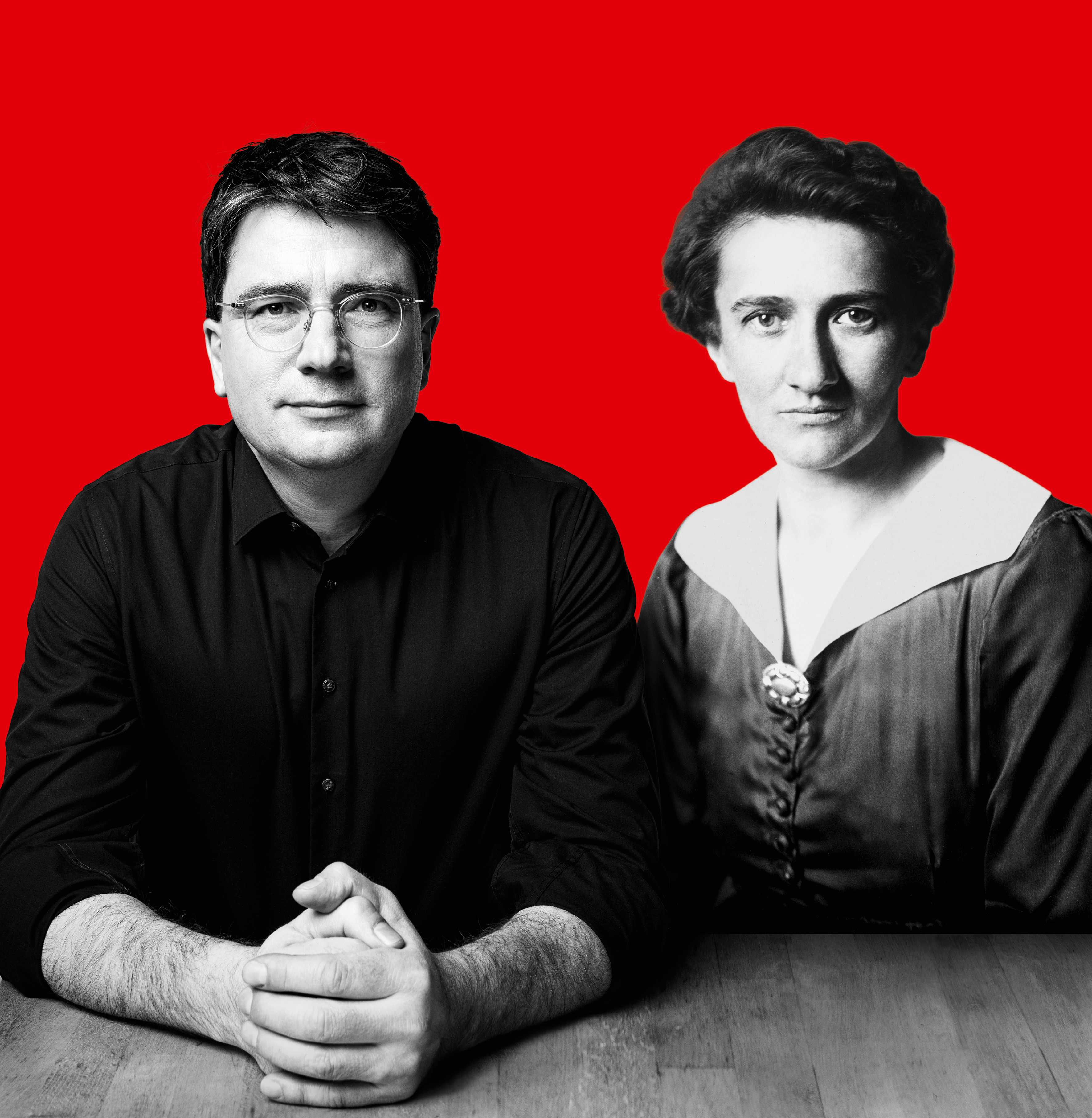Florin von Brunn und seine Urgroßtante Toni Pfülf: Es ist schon eine Ehre, jemanden wie sie in der Familie zu haben.